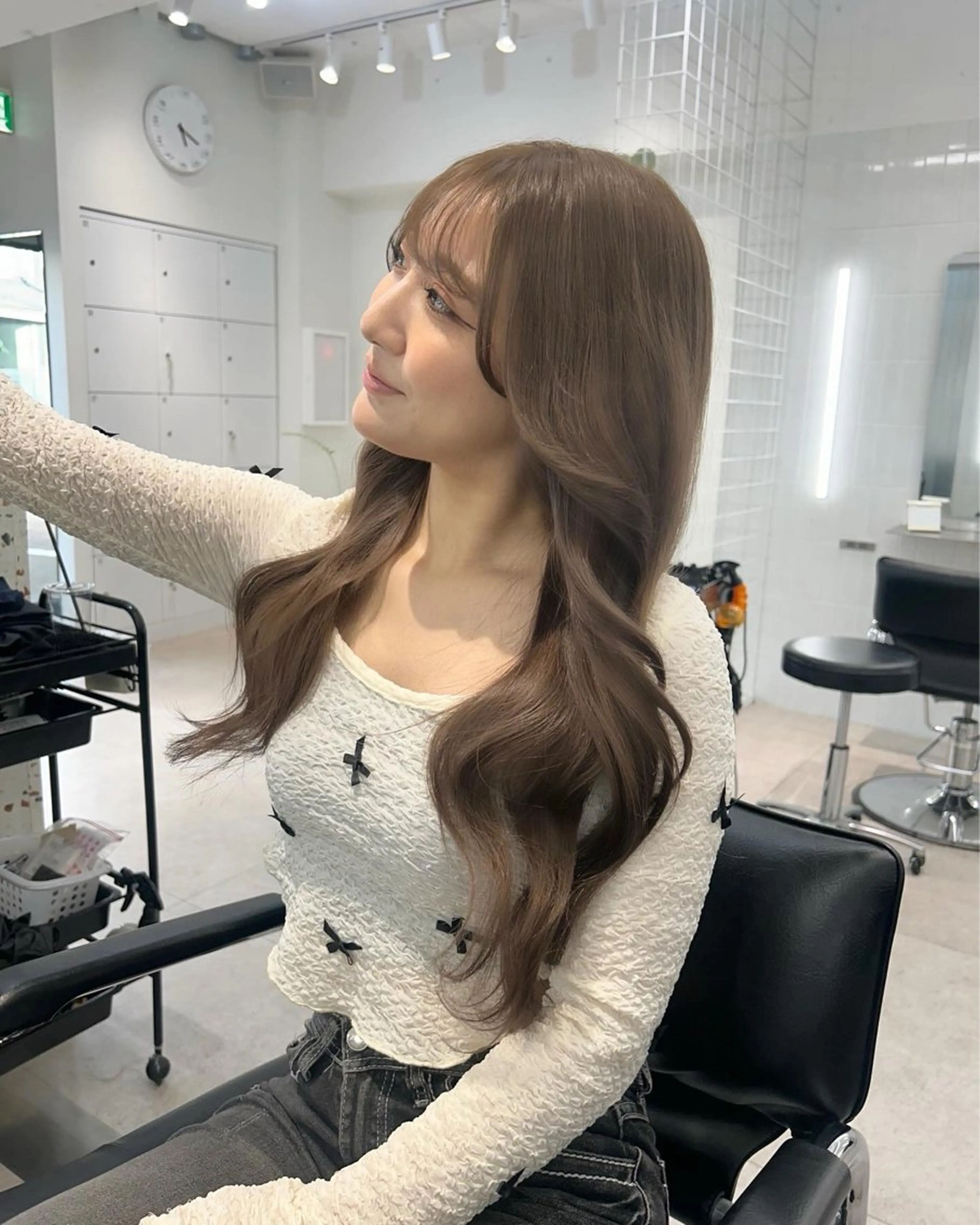 ロング 卒業式ヘアセット🎀 ヘアアレンジのヘアスタイル