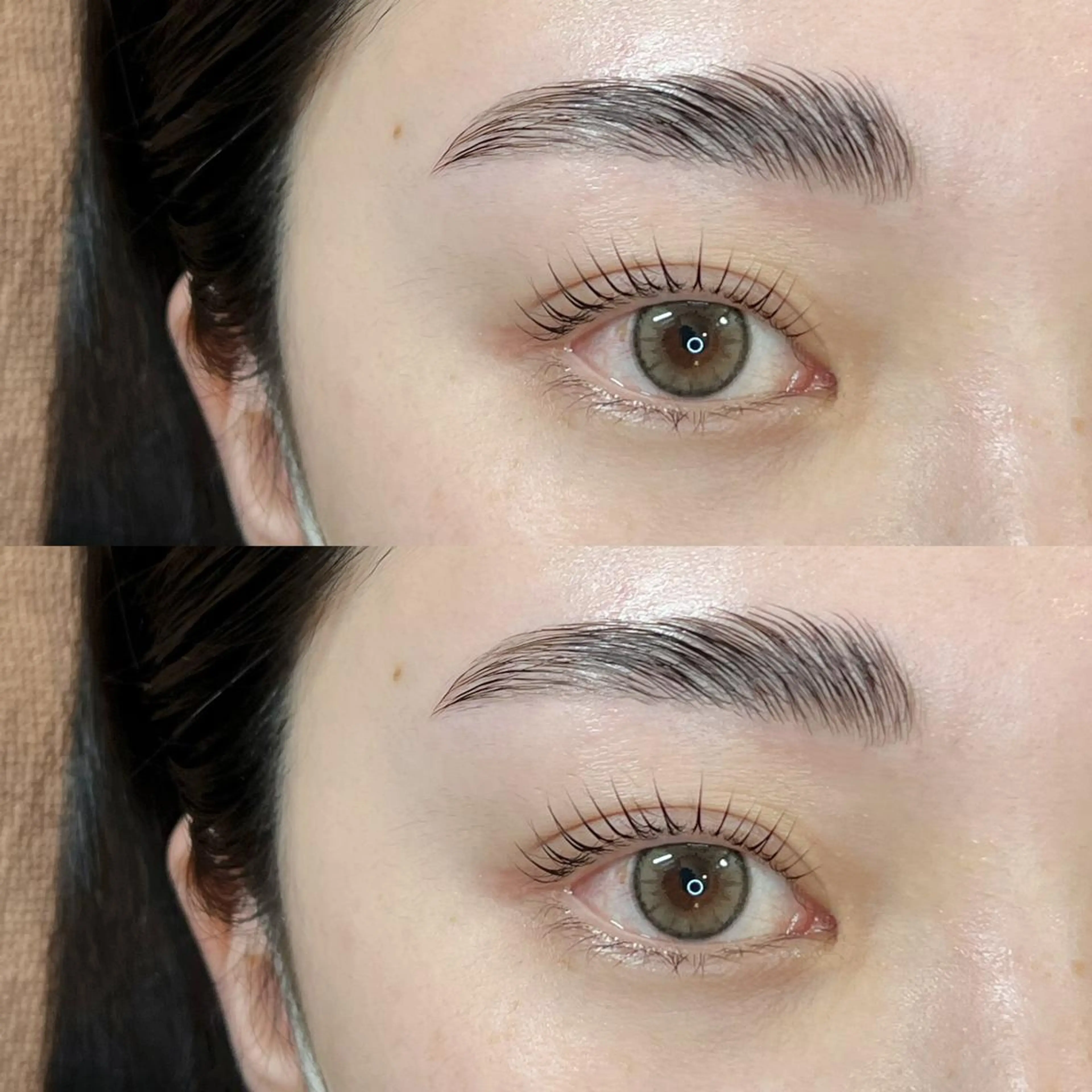同時施術💙ナチュラルブロウリフト➕パリジェンヌorケラチンラッシュリフト❤️‍🔥の写真