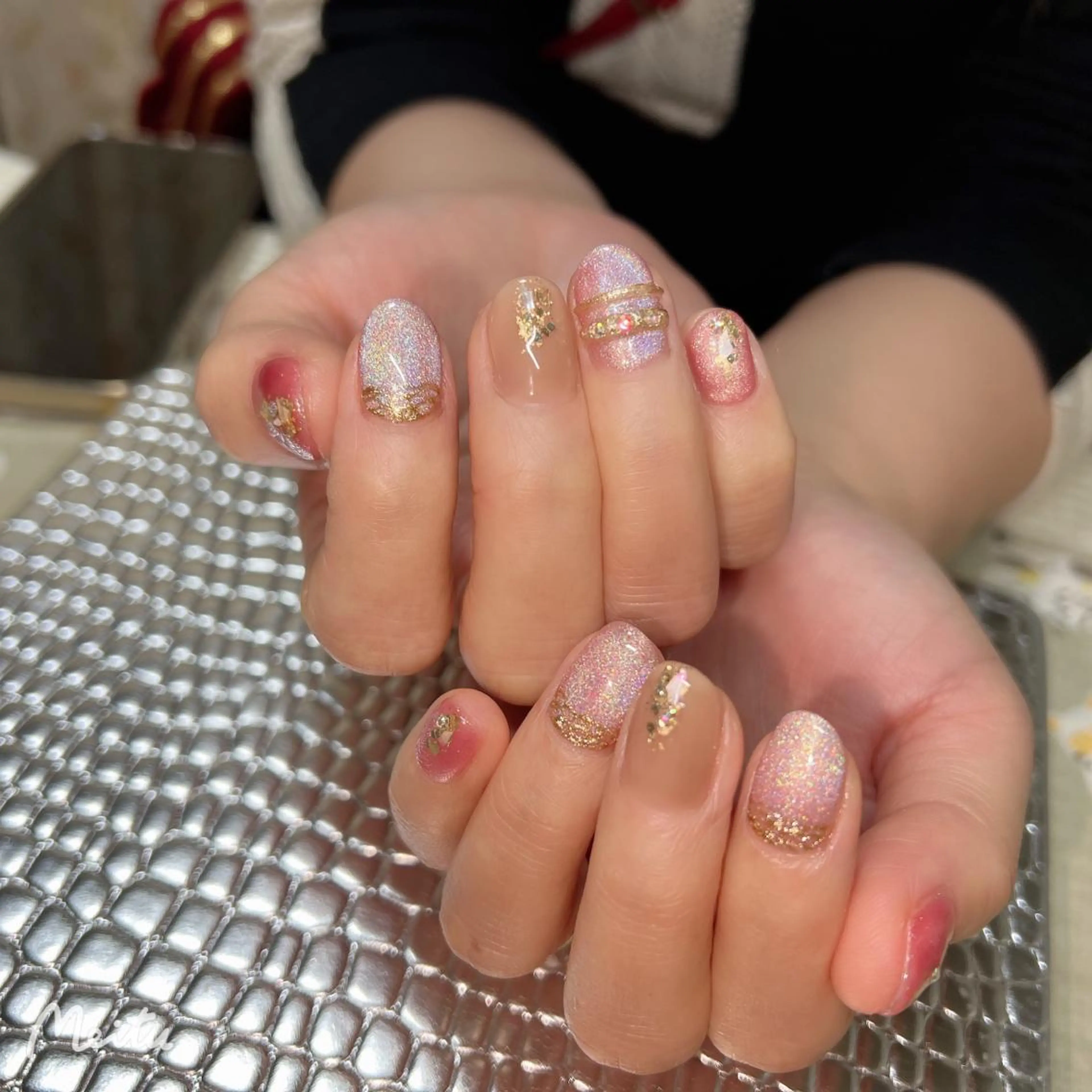 ネイル マグネットネイル 林 ✨syousyouのネイルデザイン