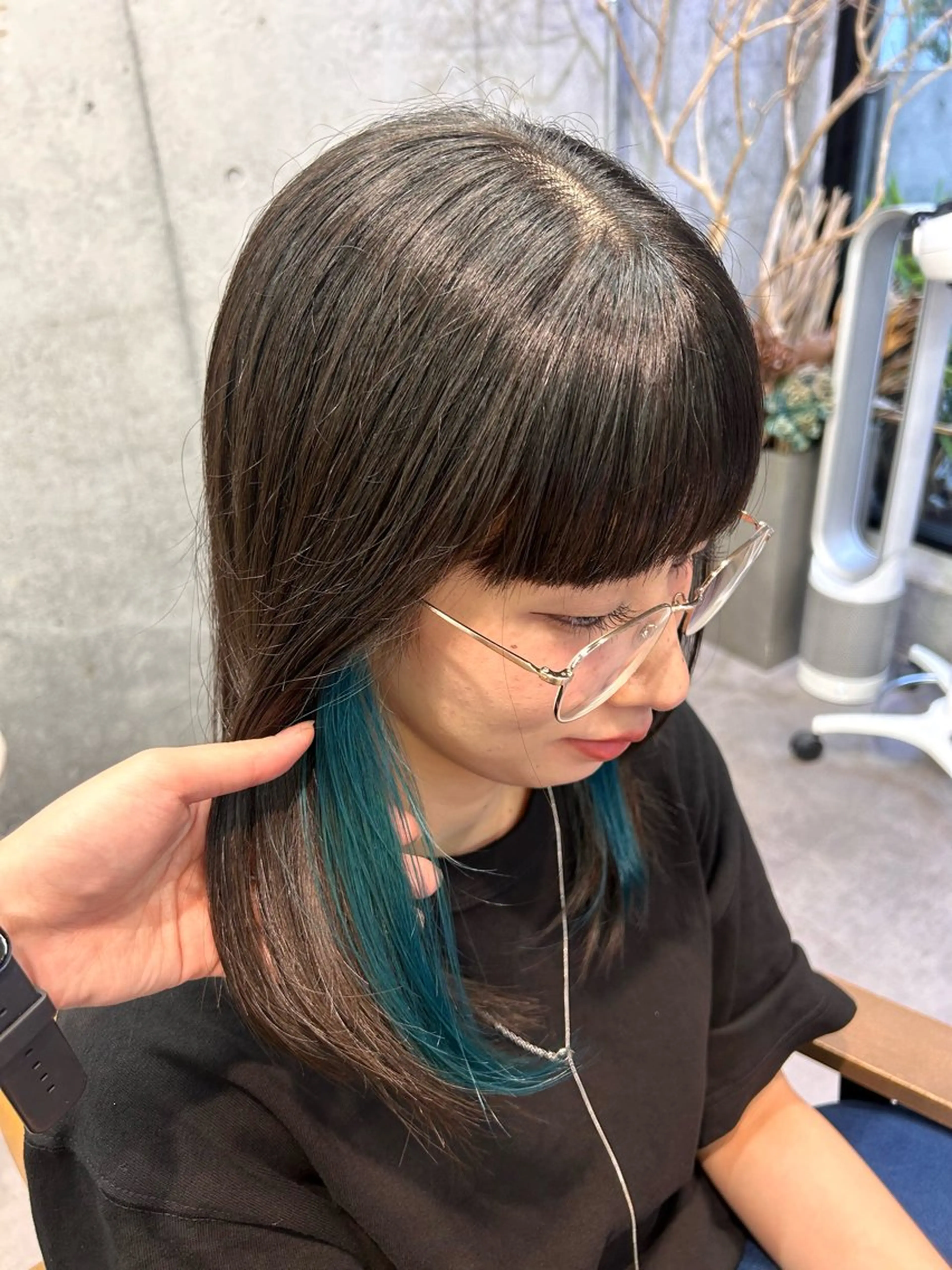 カラー 💙寒色カラー/ ブリーチ🩵hanaのヘアスタイル