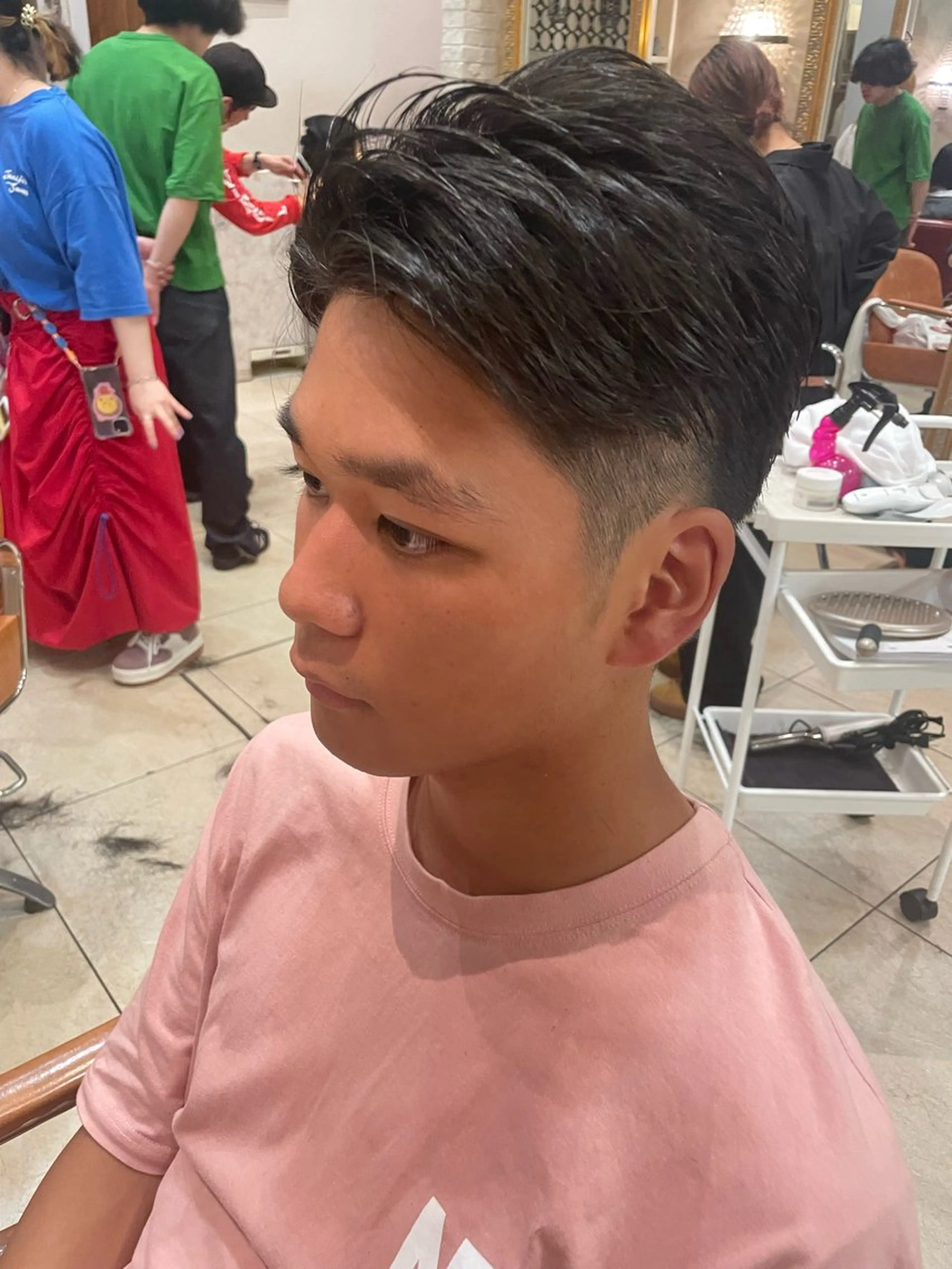 メンズ 田中 秋水のヘアスタイル