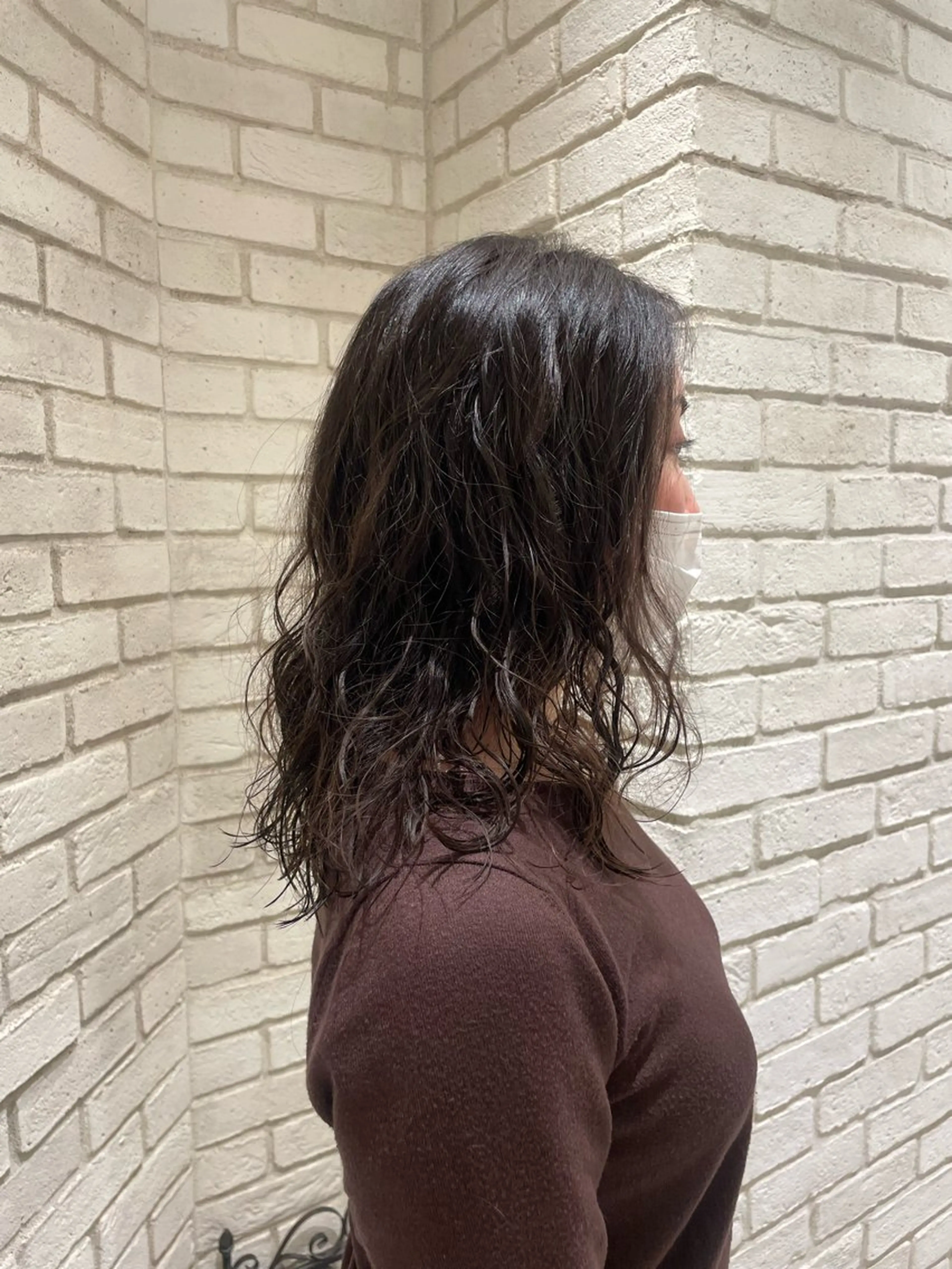 ロング シモカワ マシロのヘアスタイル