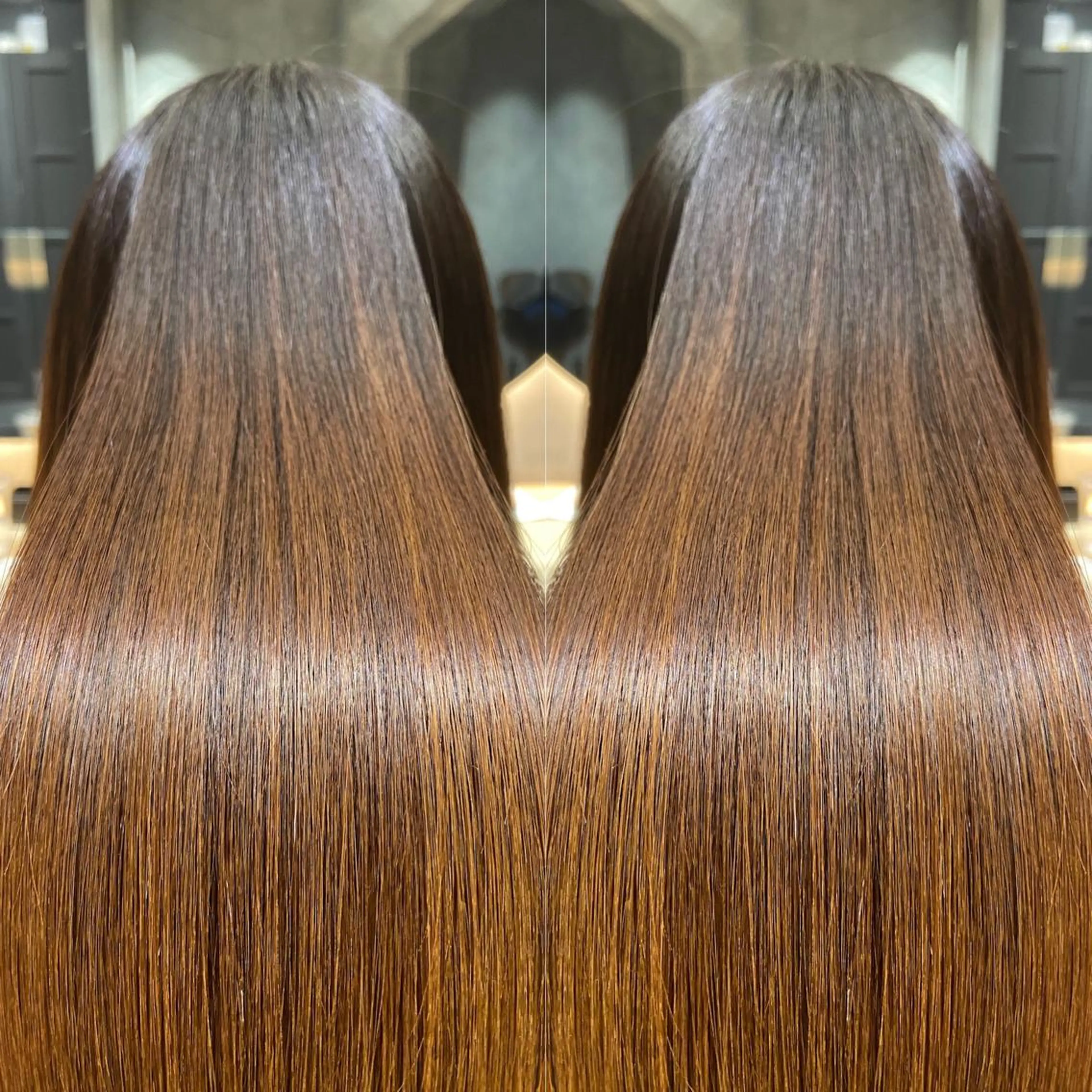 ロング トリートメント 酸熱トリートメント ツバサ 髪質改善のヘアスタイル