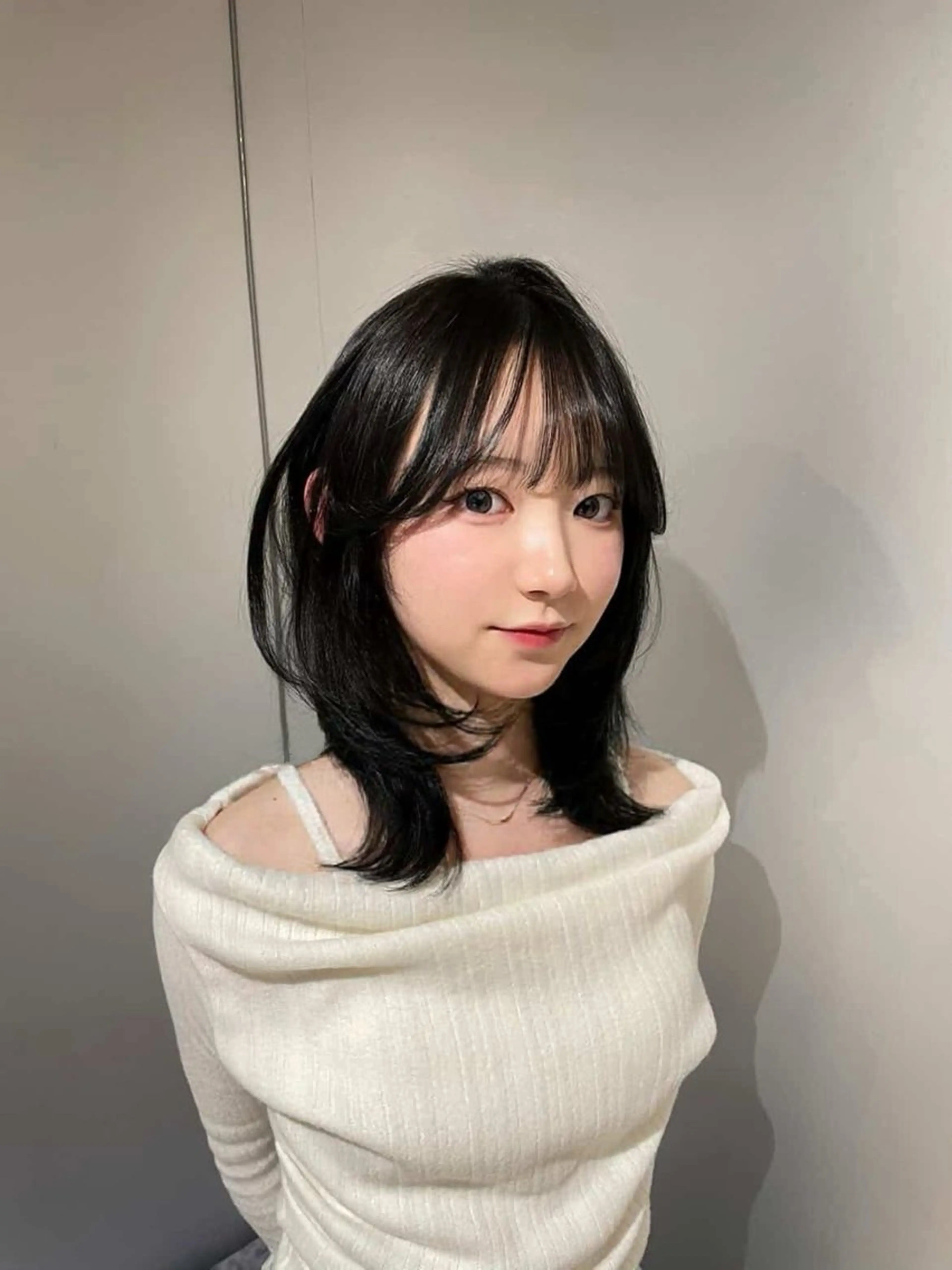 ミディアム ヘアカラー トリートメント 新宿/艶髪カラー /エマ🧚🏻❄️のヘアスタイル