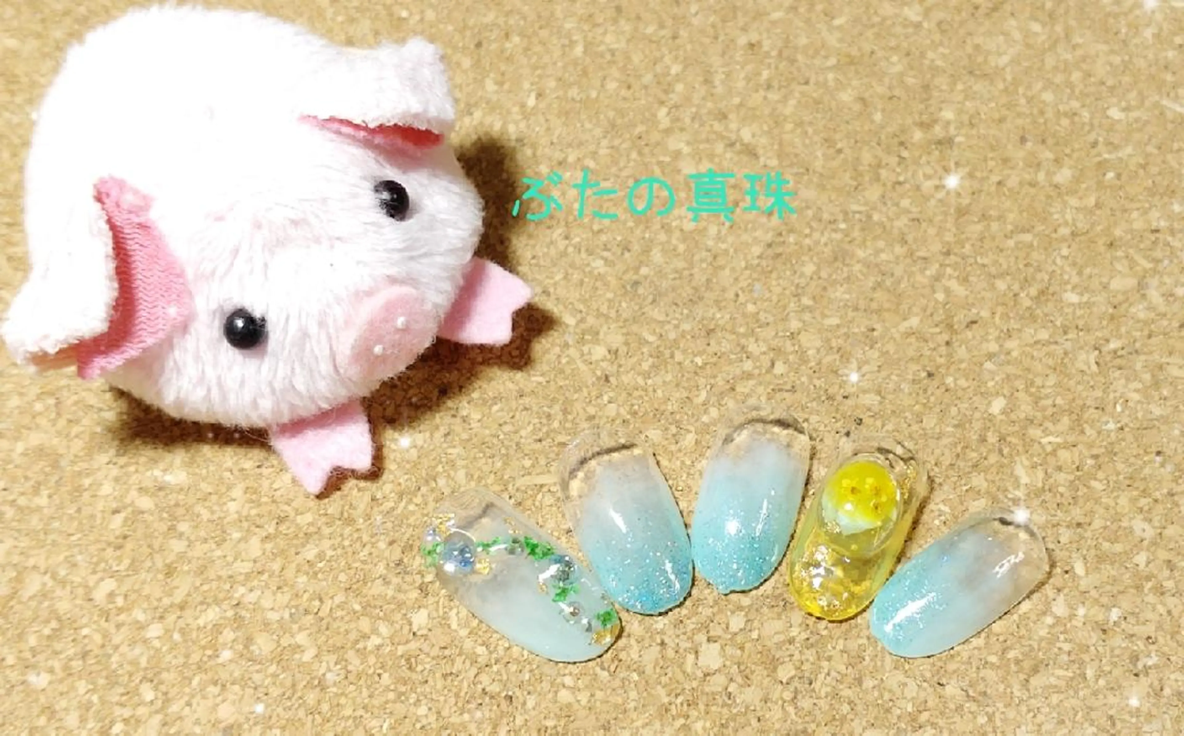 ネイル ハンドネイル 林 珠里のネイルデザイン