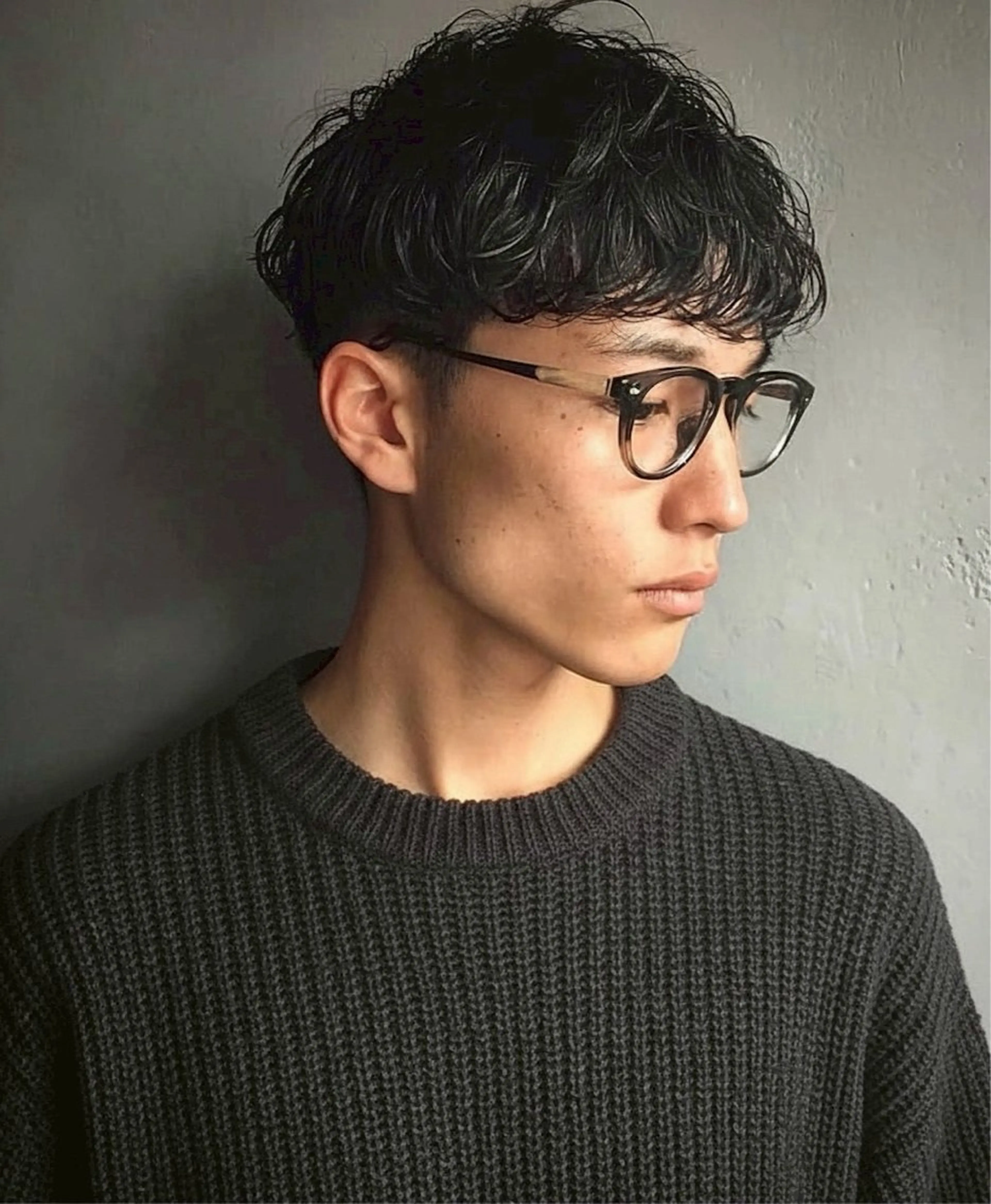 ショート メンズ カット センターパート職人 柏/メンズ/ ハルキのヘアスタイル