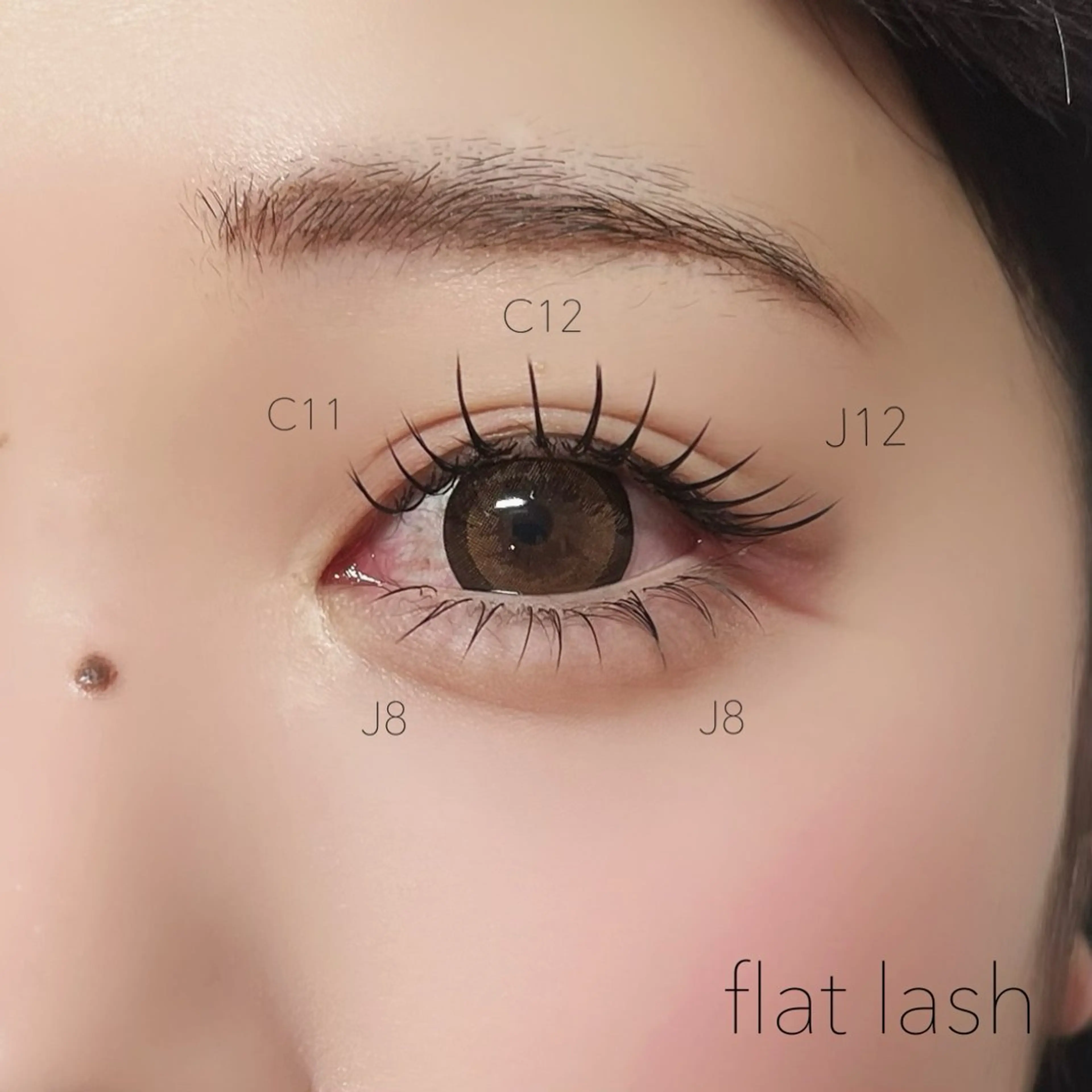 マツエク・マツパ +tico+vico Reiのマツエク・マツパデザイン