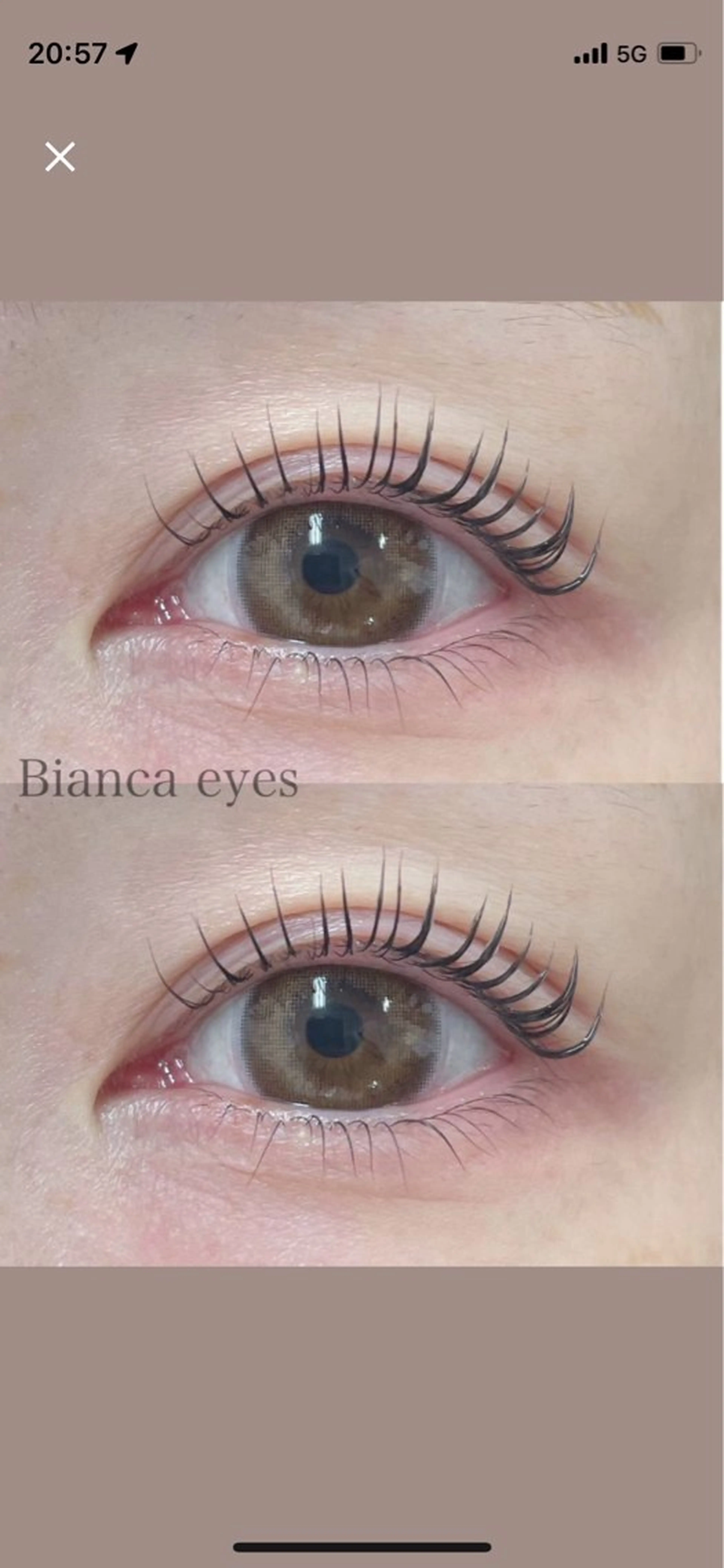 【ご新規様限定価格♡】まつ毛パーマ上下¥4800🤍束感コーティング仕上げ🪄の写真