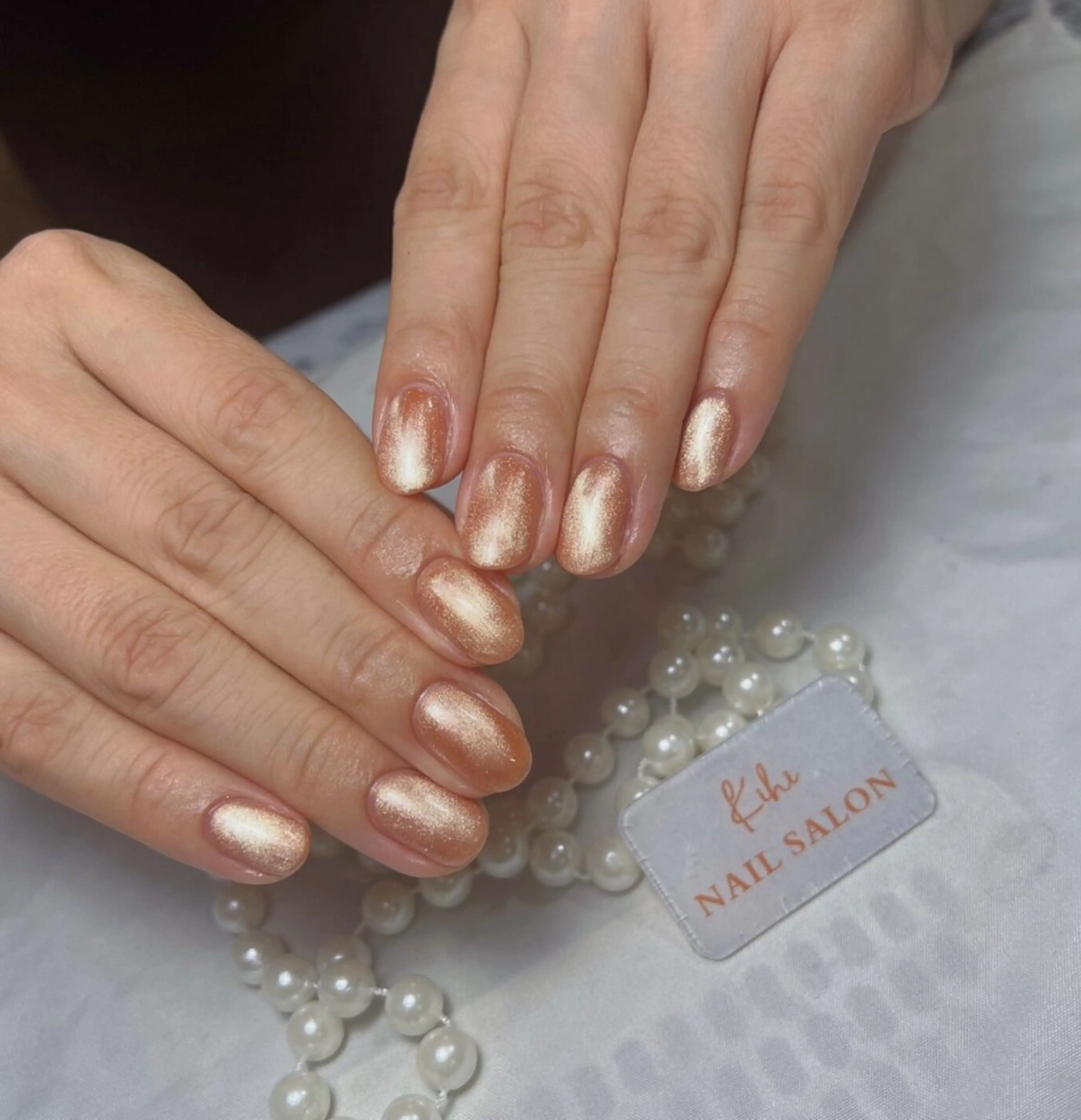 ネイル アートネイル フレンチネイル ジェルネイル グラデーション 韓国ネイル 村中 ハナのネイルデザイン