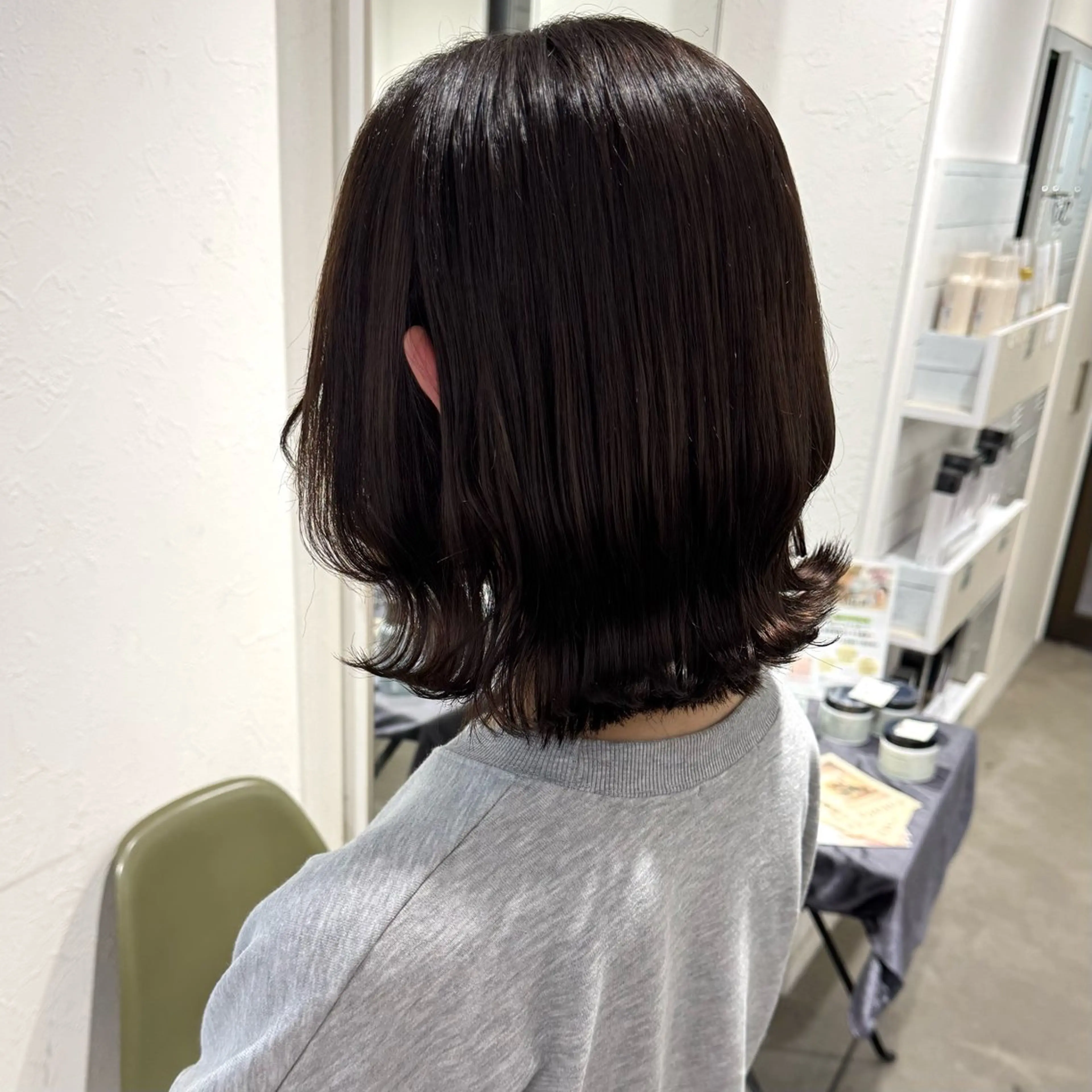 カラー ブラウンカラー マロンブラウン カット ヘアカラー 女性限定 / AYANO 💗🪽のヘアスタイル