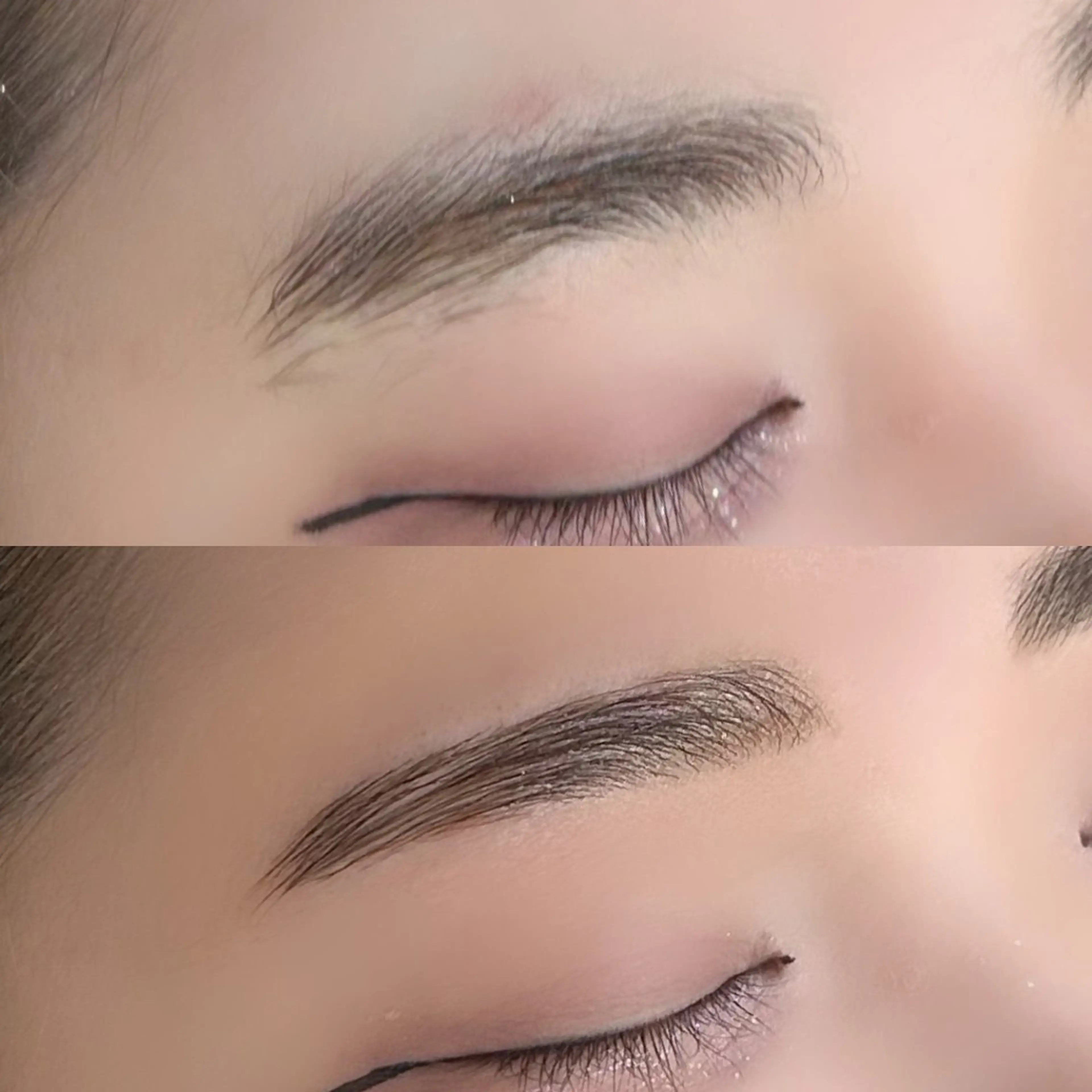 アイブロウ ハリウッドブロウリフト eyelash Zen　manakaのマツエク・マツパデザイン