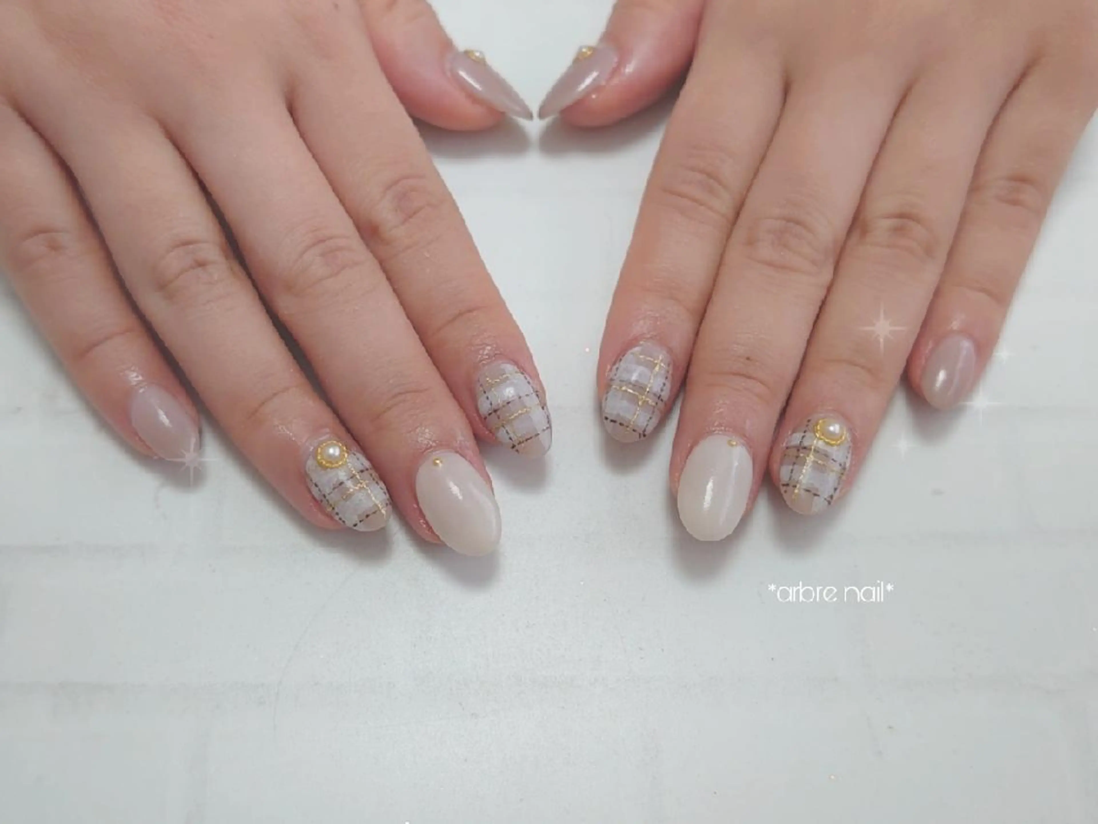 ネイル ＊arbre nail＊.アーブルネイル所属・✯.。 arbre  nail 。✯.のネイルデザイン