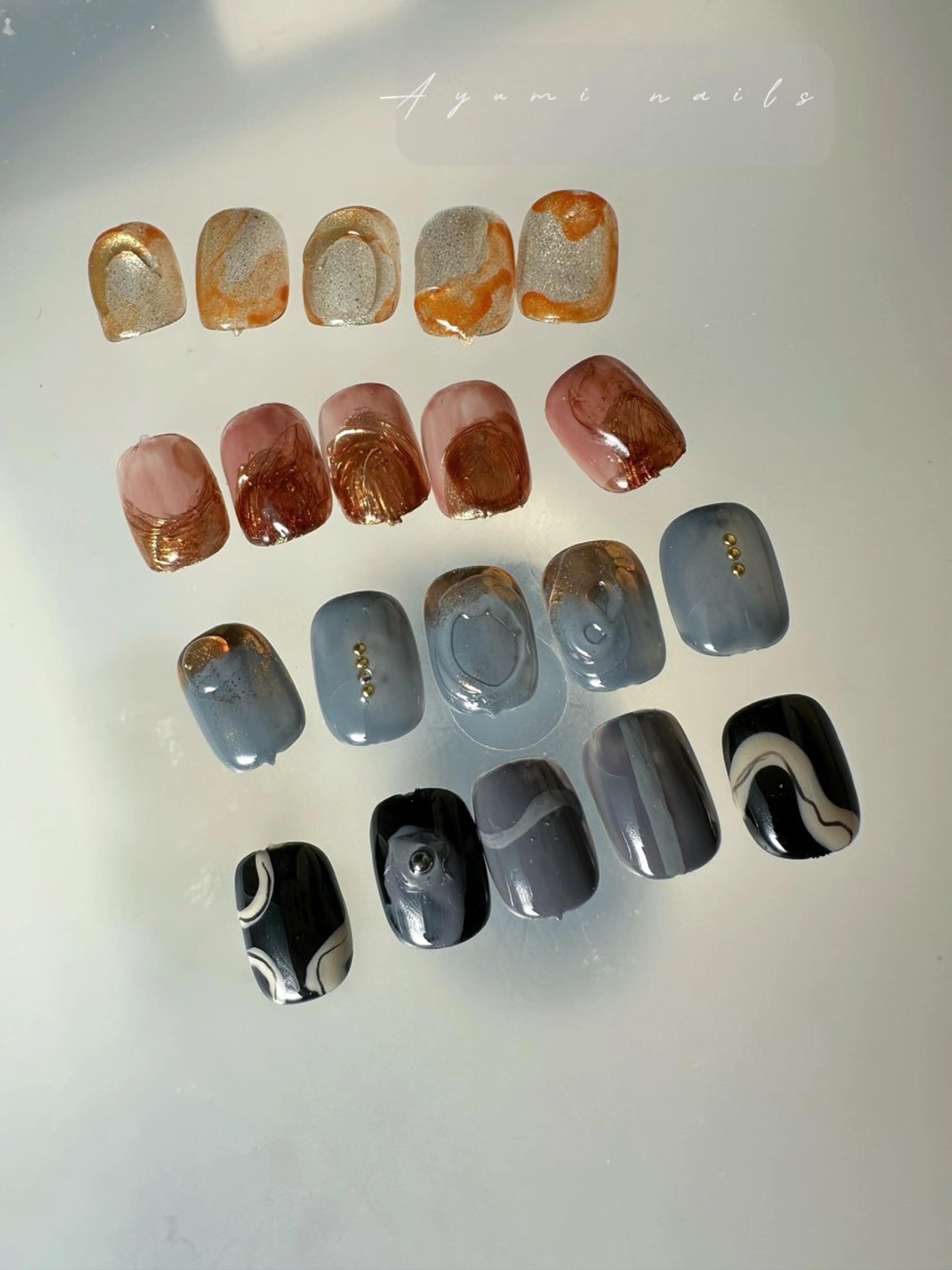 ネイル ニュアンスネイル Ayumi nails川崎店のネイルデザイン