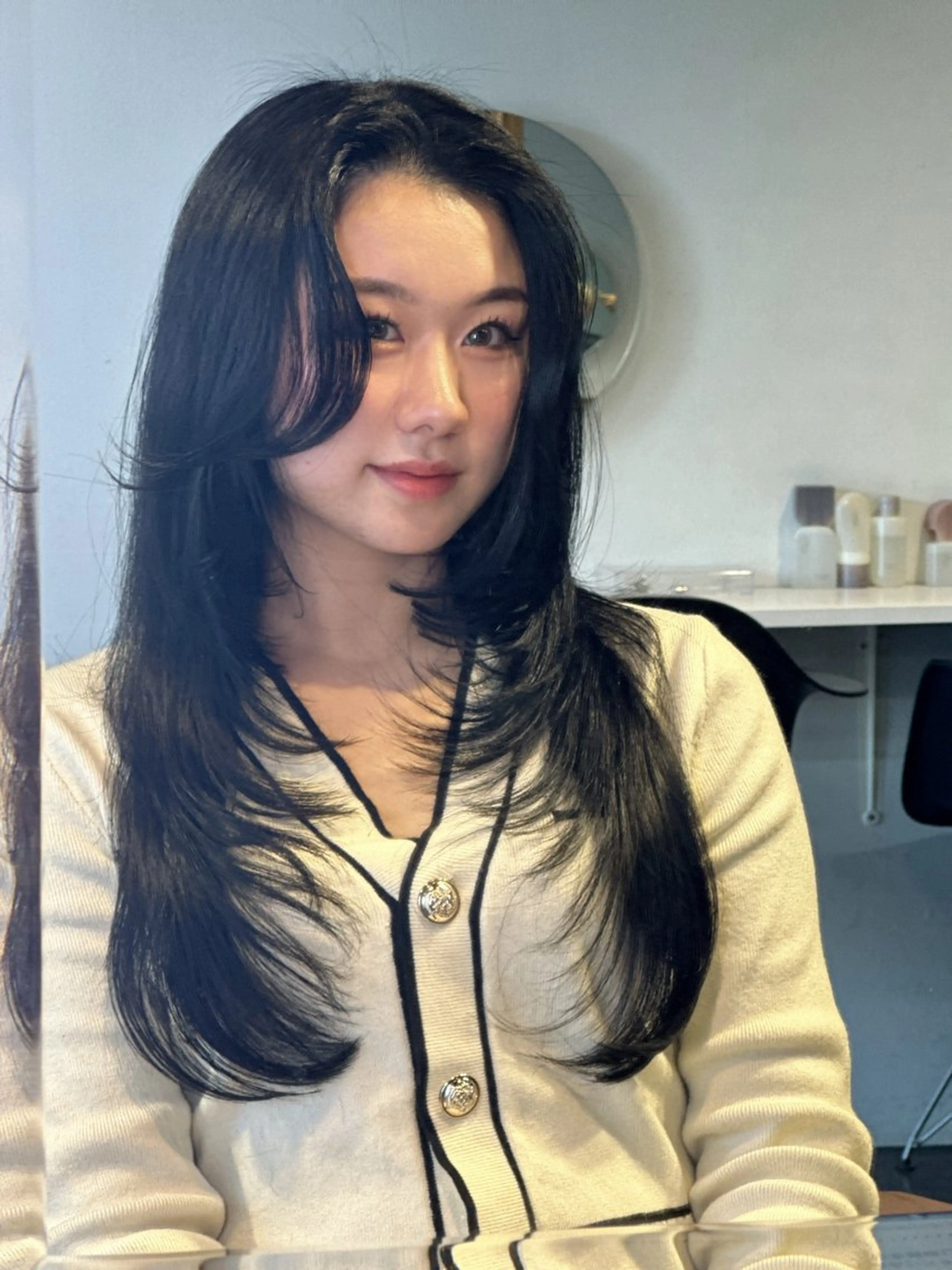 ロング カラー カット 縮毛矯正 トリートメント ワンホンヘア ケラチン/Kaitoのヘアスタイル