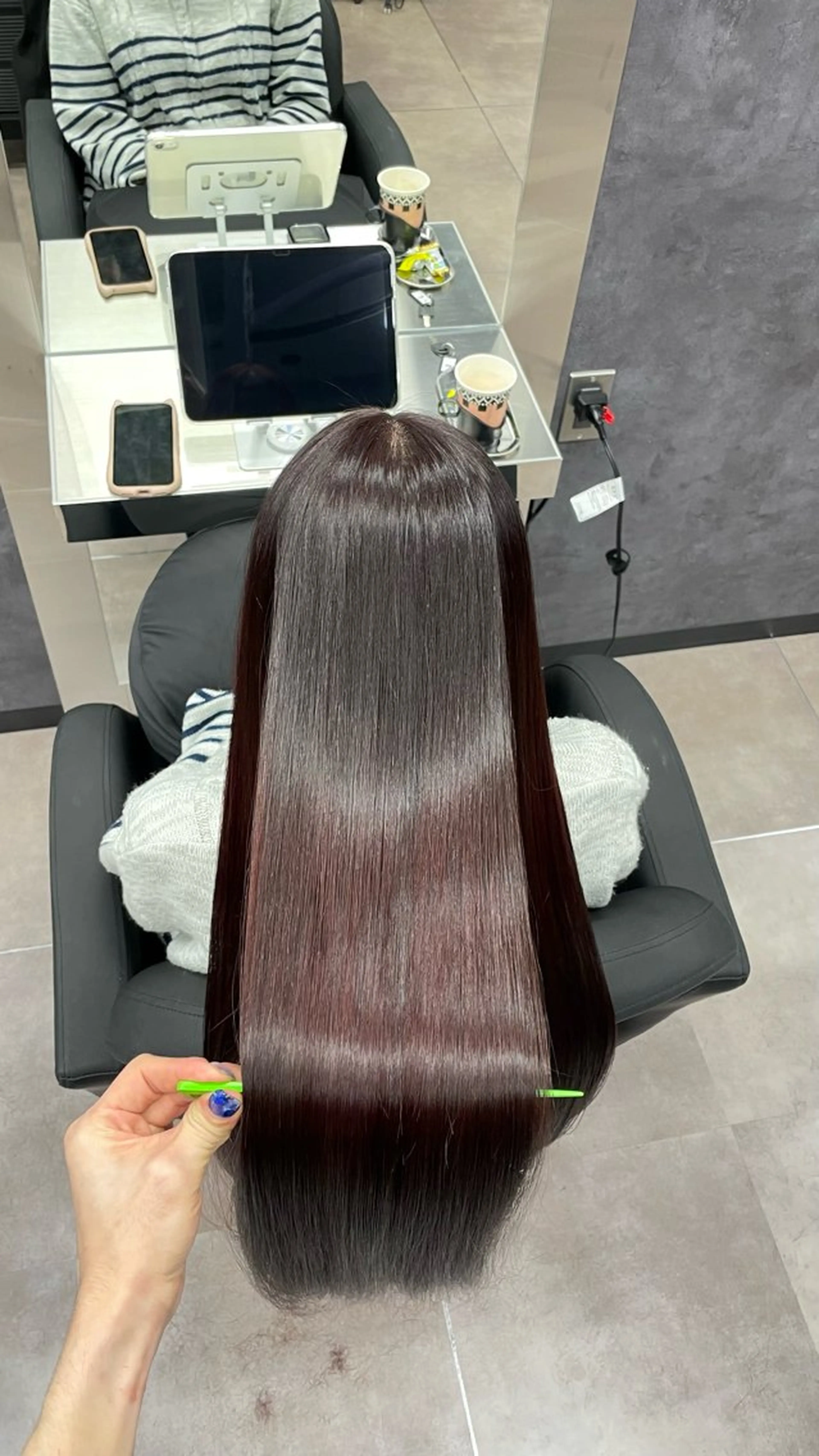 ロング ヘアカラー トリートメント CYNTHIADUE 店長｜ IRISUのヘアスタイル