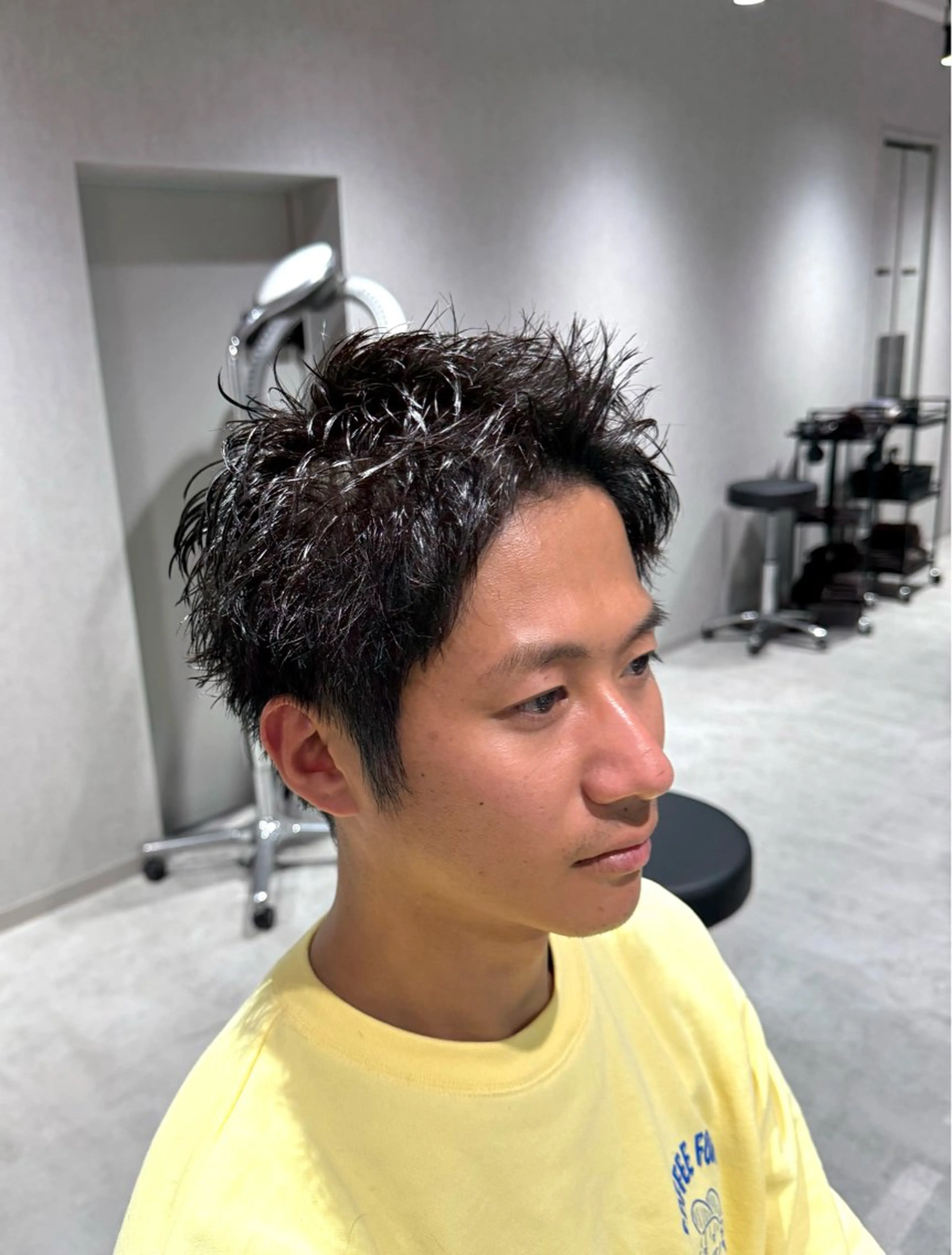 ショート パーマ キッズ ショートヘア カット パーマ メンズパーマ職人 パーマ🔥ritaのヘアスタイル