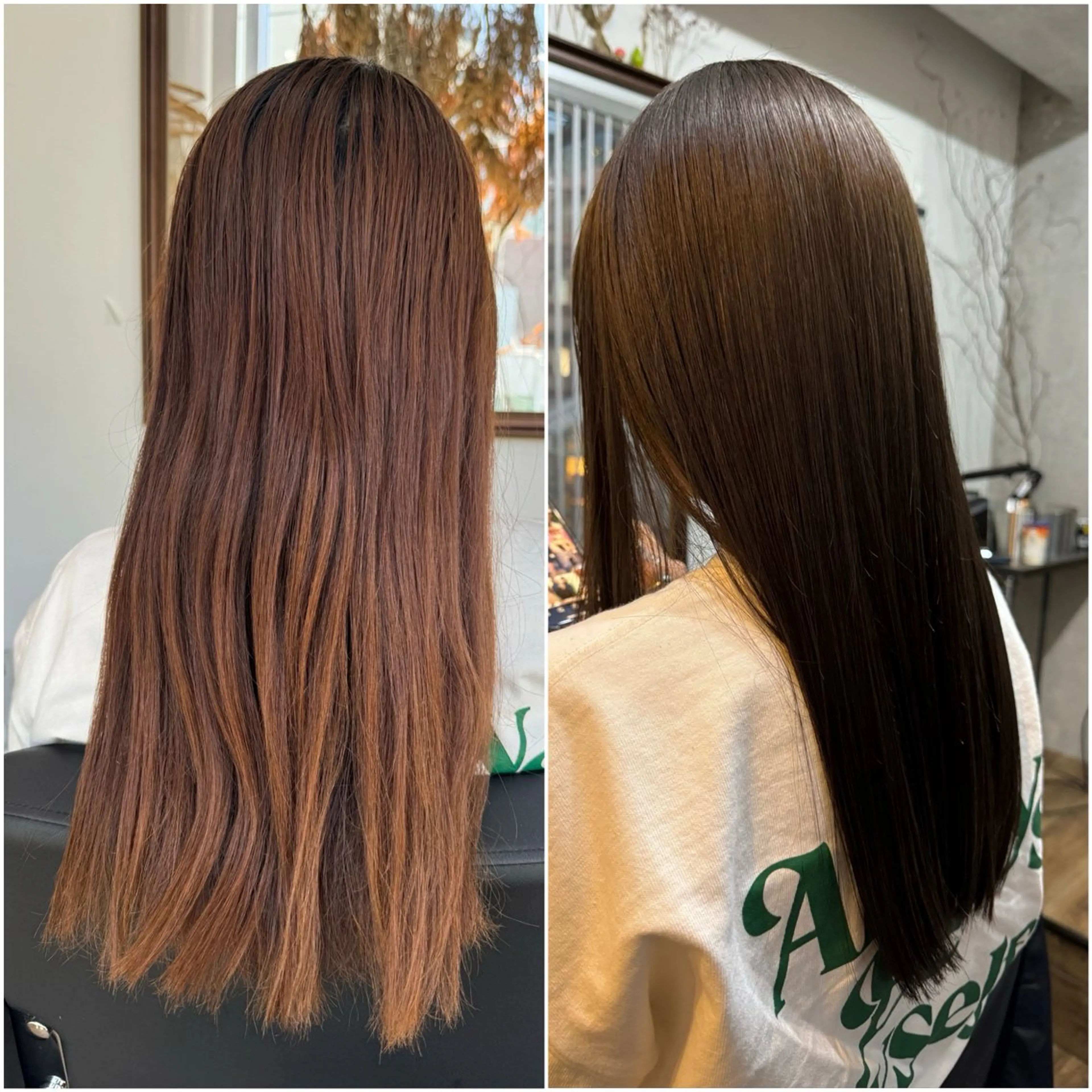 ロング カラー カット ヘアカラー 縮毛矯正 トリートメント 椎葉 祐也のヘアスタイル