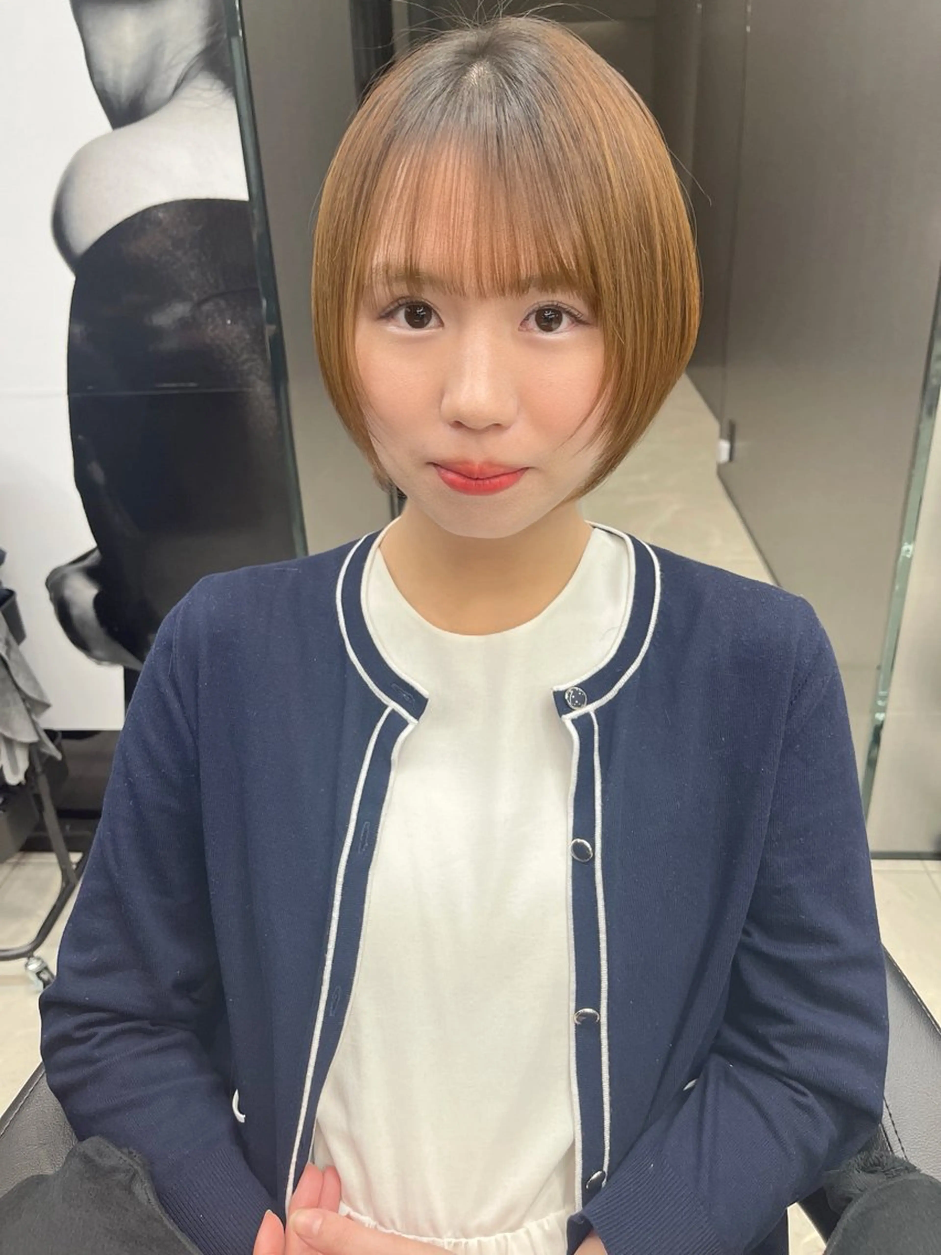 ショート hair salon Ranun髪質改善のヘアスタイル