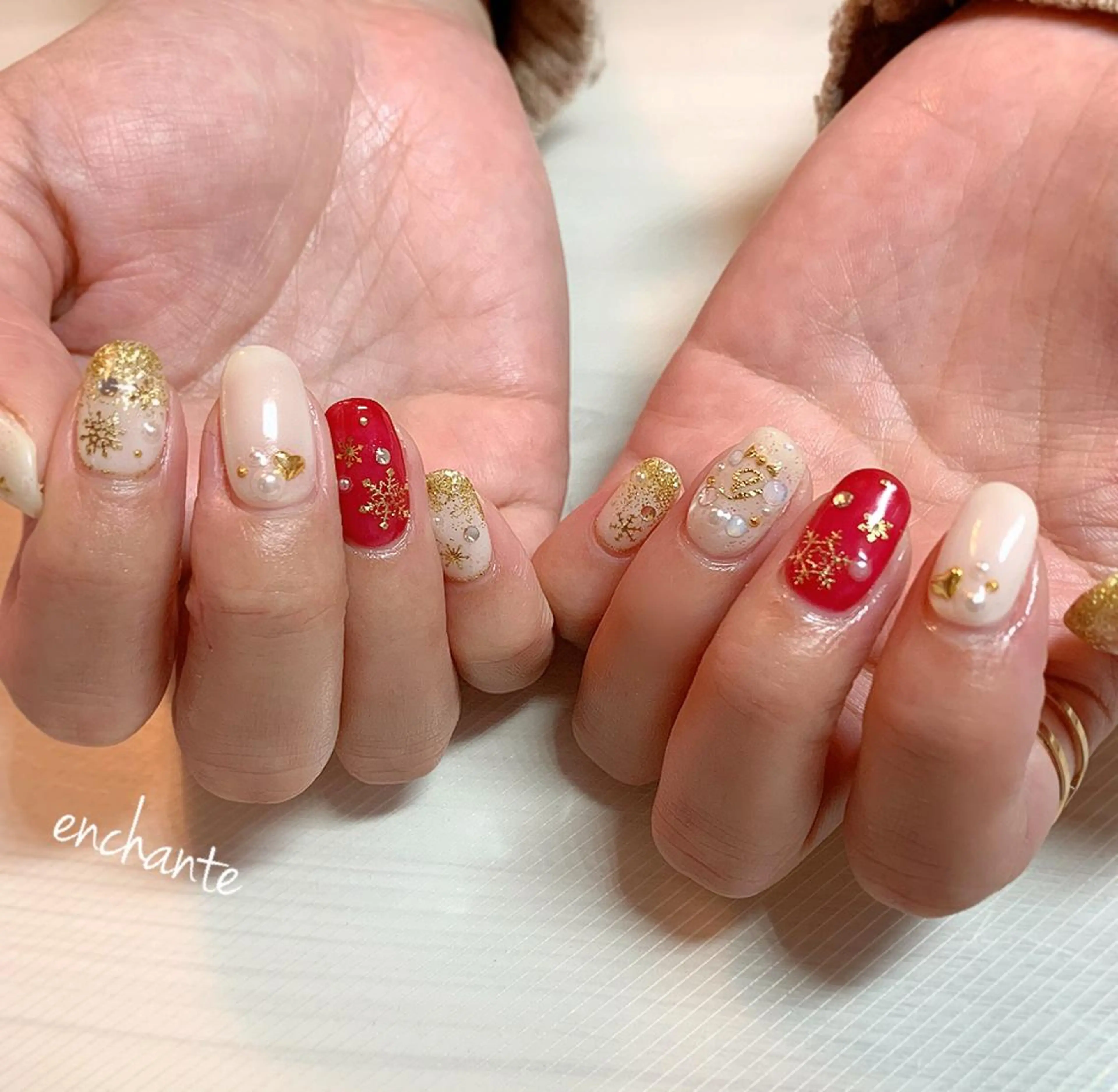 ネイル アンシャンテ所属・enchante 自由が丘のネイルデザイン