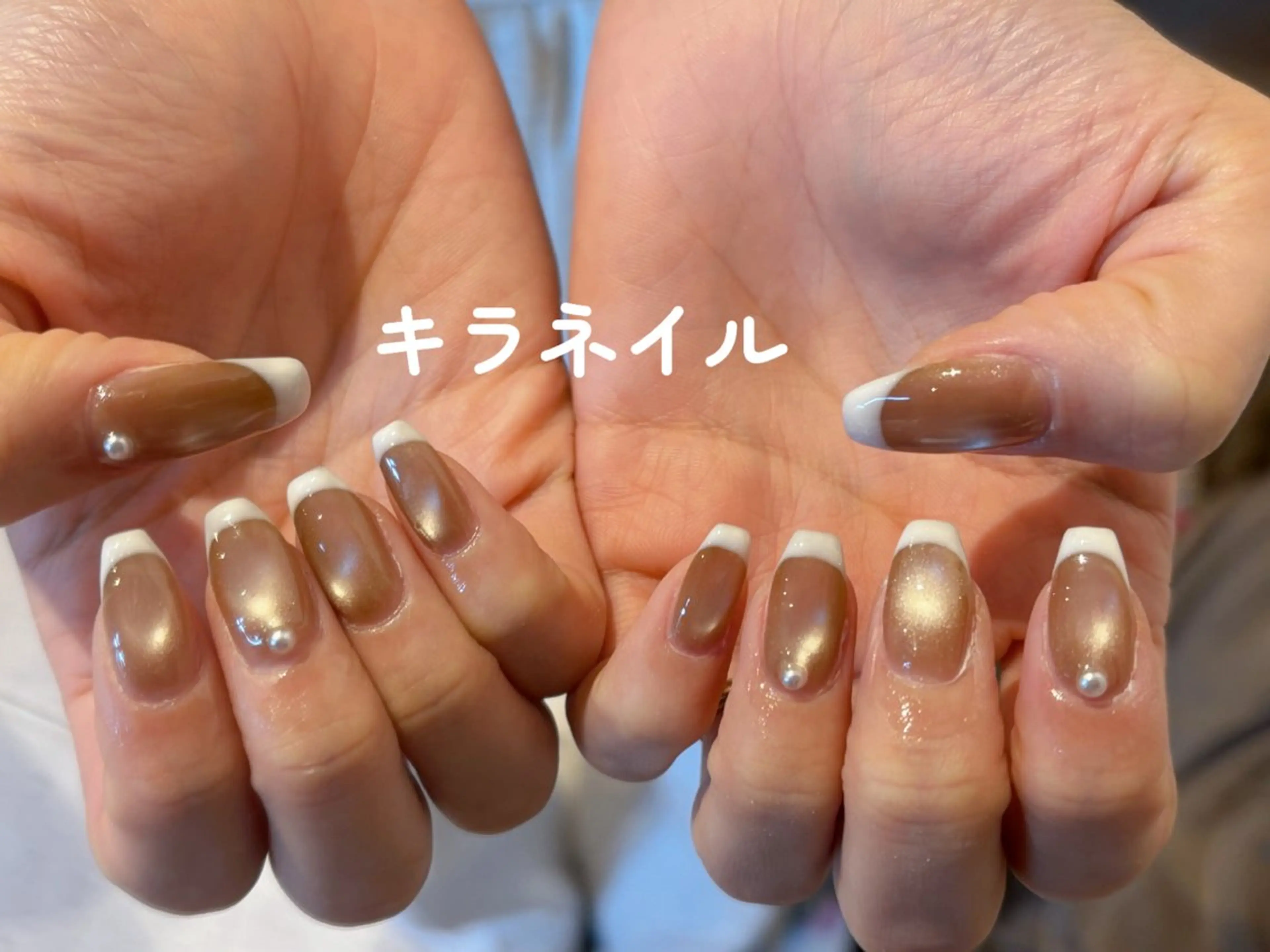 ネイル ハンドネイル 💗ココ✨🪞 🎀co coのネイルデザイン