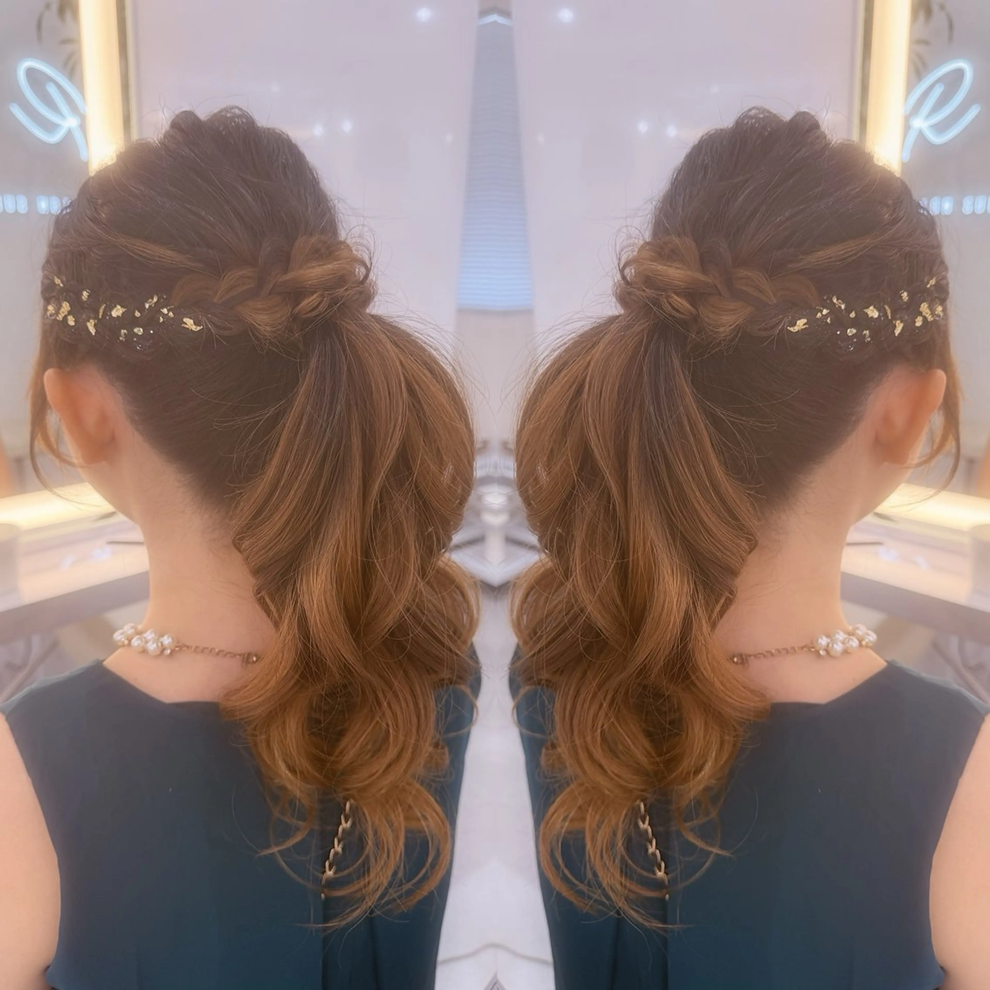 ヘアアレンジ 秋葉原コットン所属・ヘアセット 🤍AIRA🤍のヘアスタイル