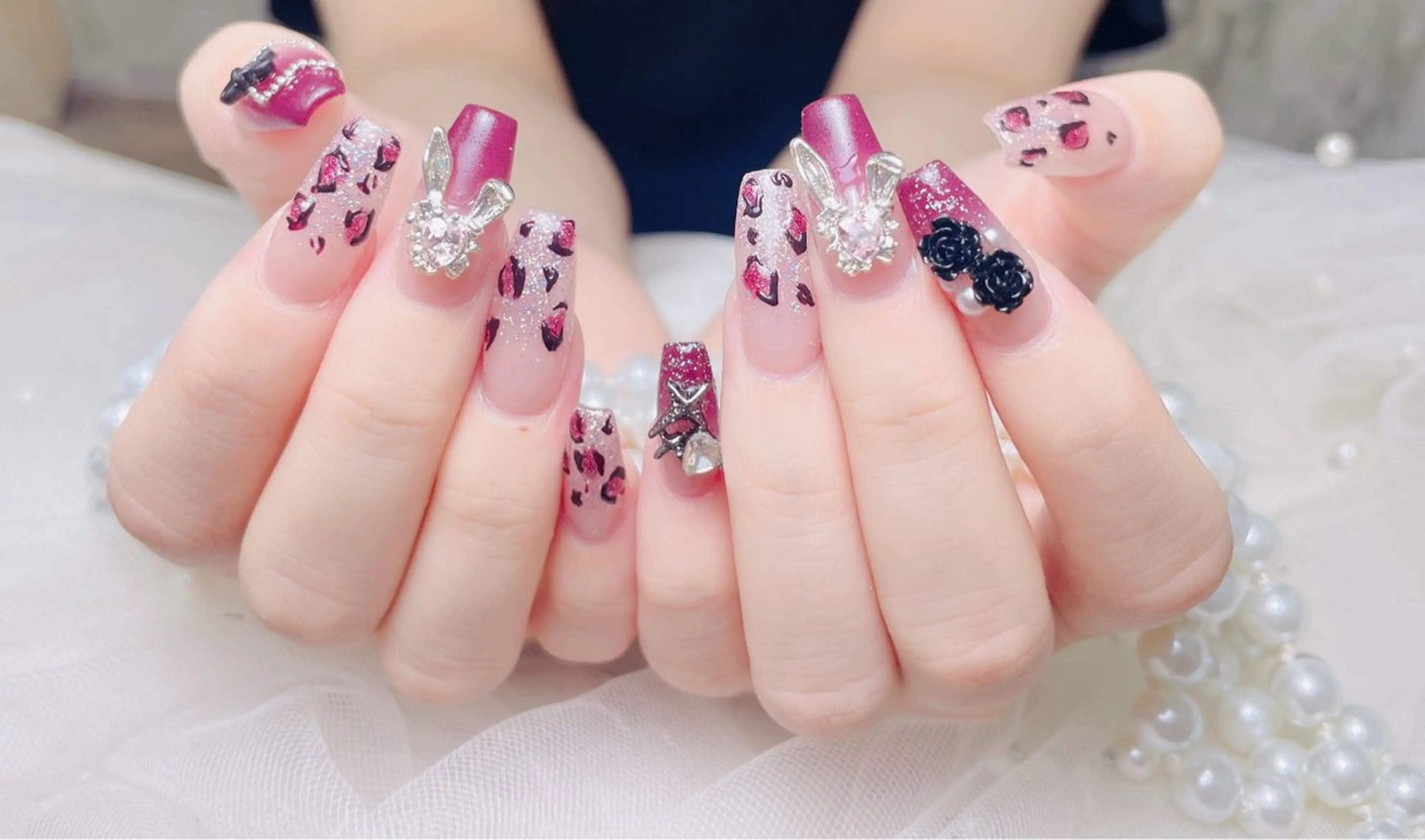 ネイル チョウ チョウのネイルデザイン