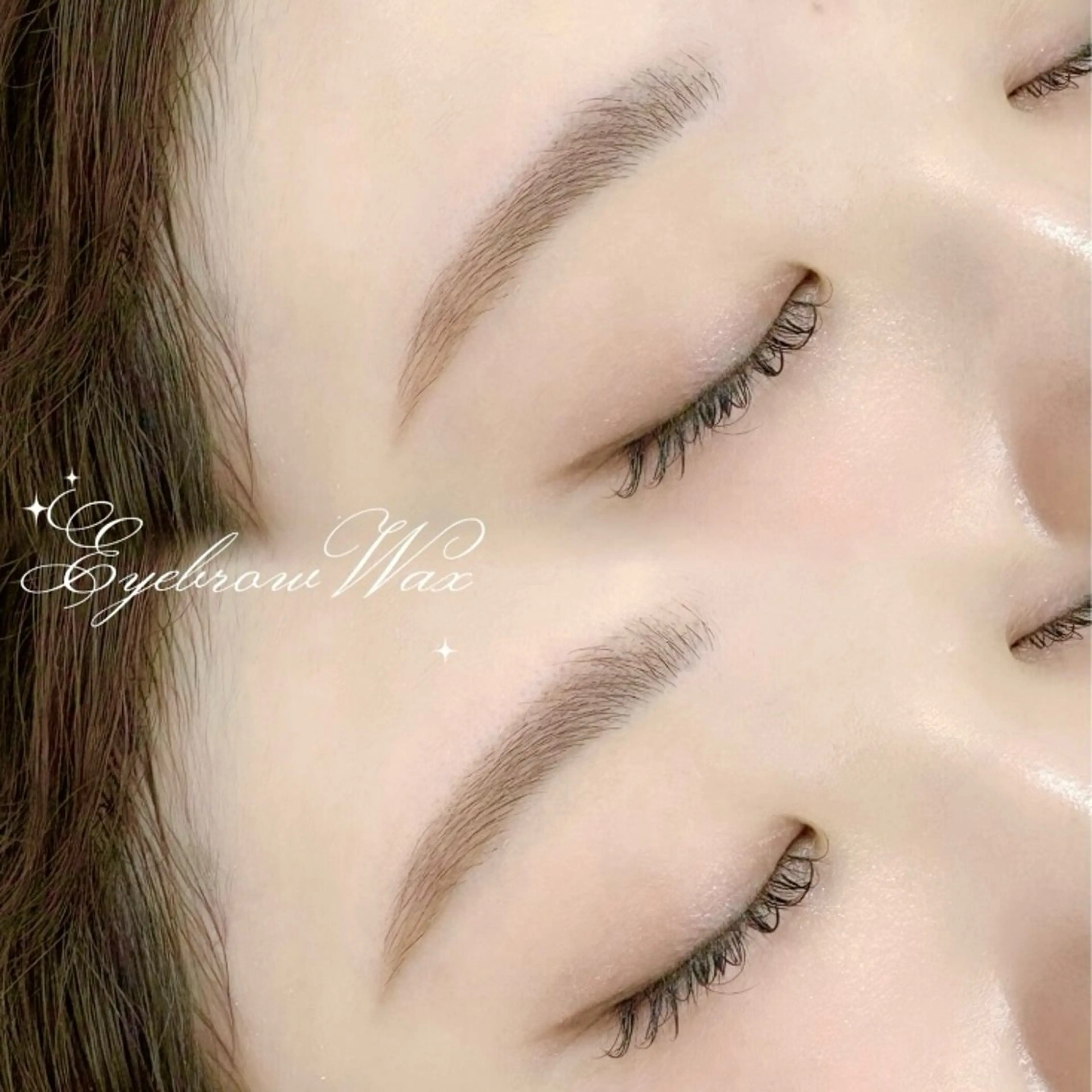 アイブロウ 眉カット 眉毛ワックス脱毛 Blanc梅田茶屋町 【まつげパーマ・眉】のマツエク・マツパデザイン