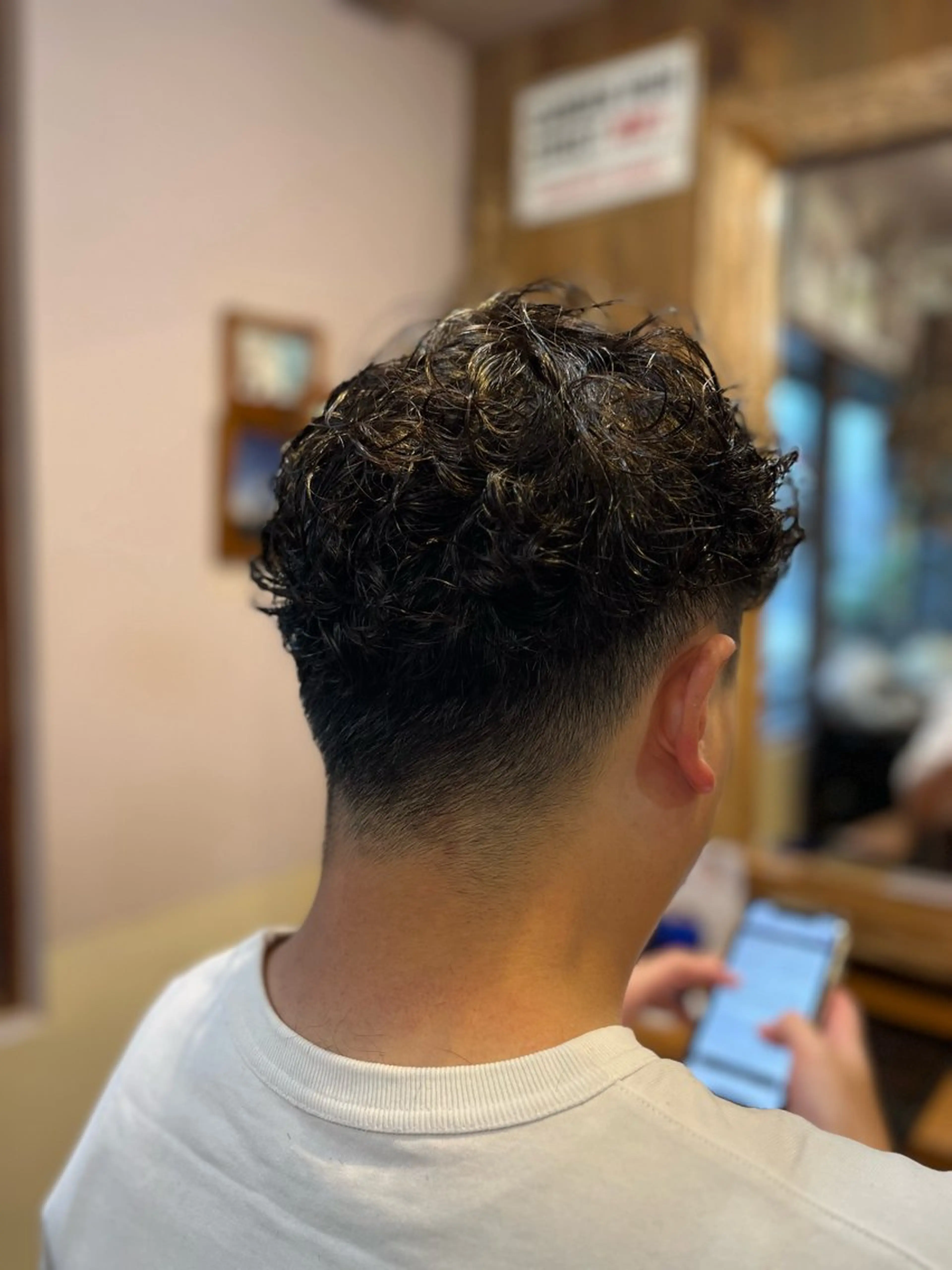 パーマ メンズ 代々木上原🌳 めぐろまやのヘアスタイル