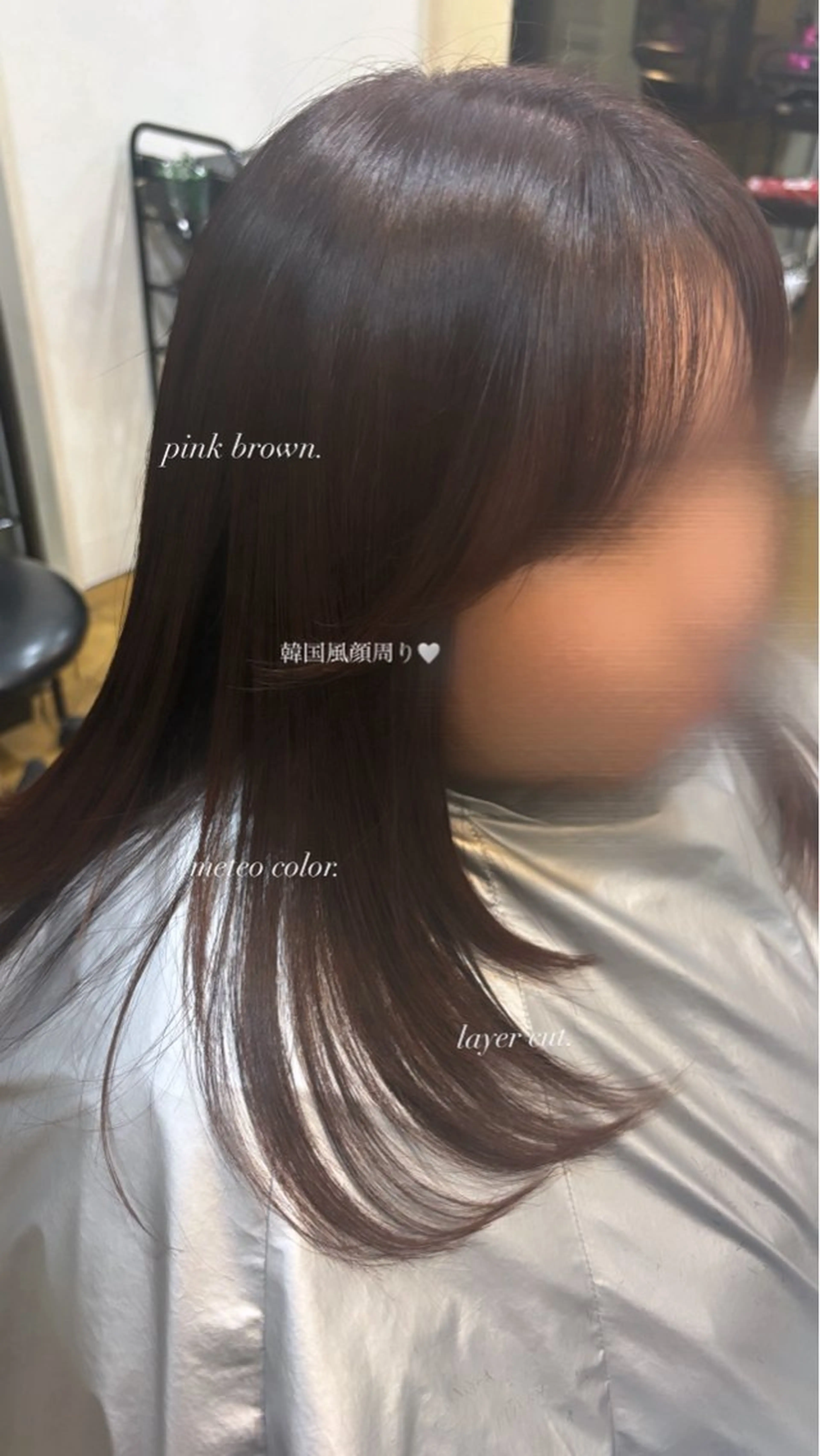 ミディアム ヘアアレンジ reborn店長 🤍リルのヘアスタイル