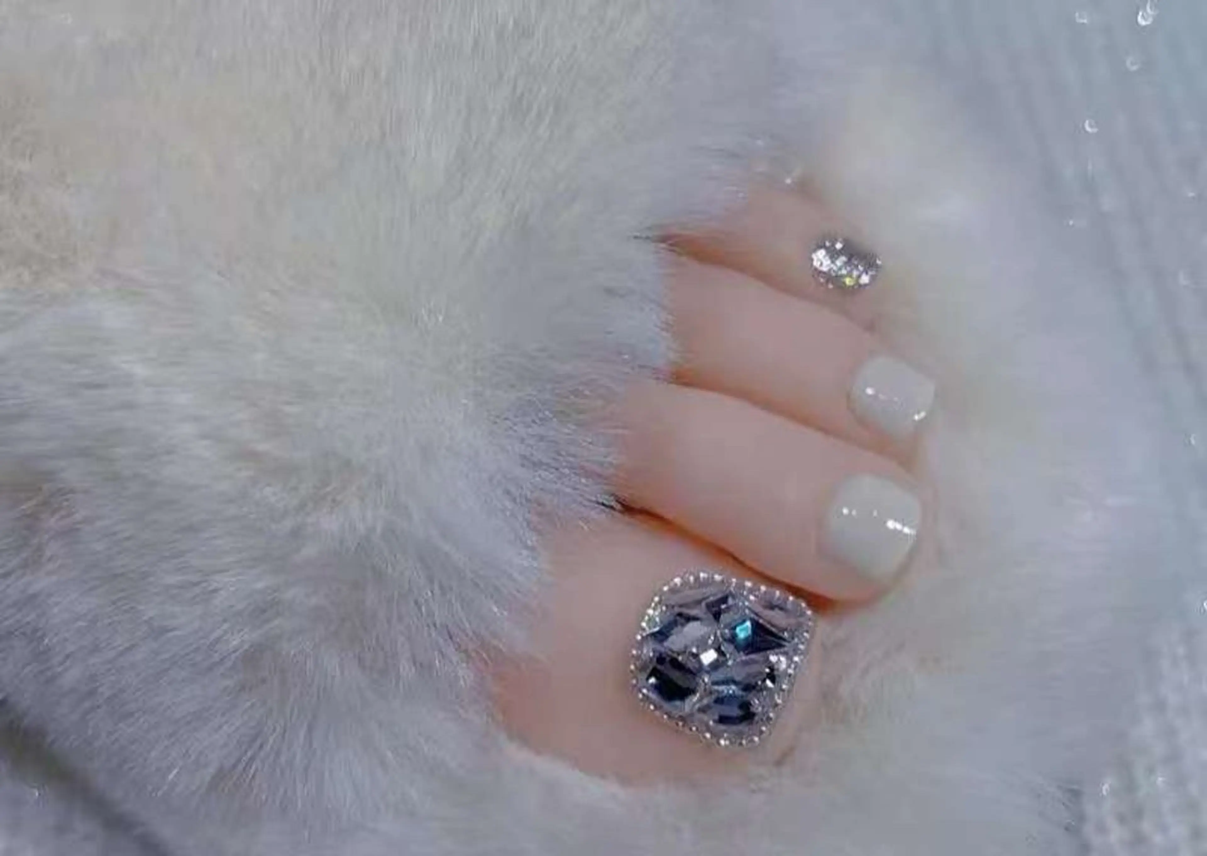 💕フット💕親指アート乗せ放題コース💖の写真