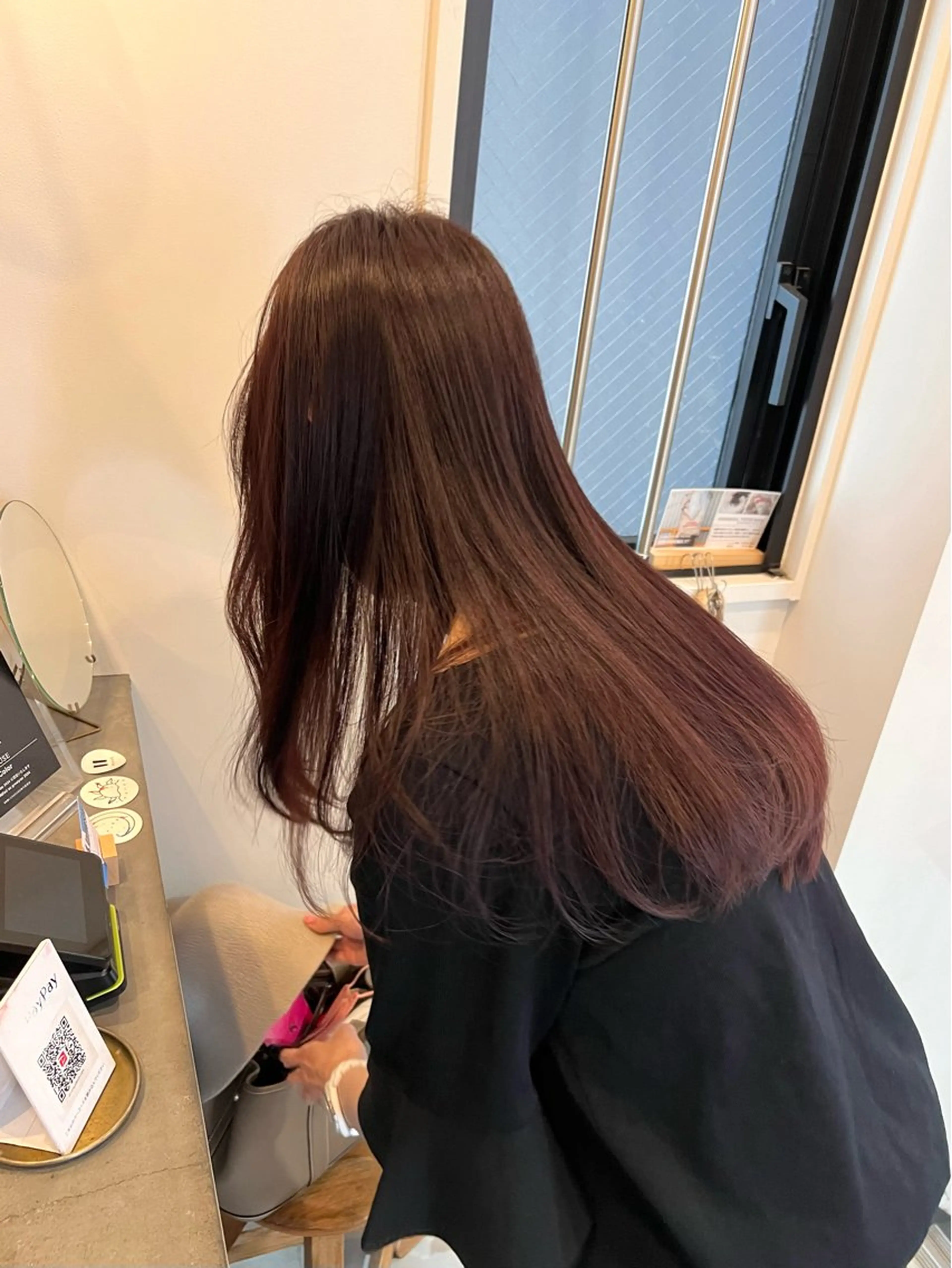 カラー the hinc所属・miyu /大阪 /レイヤーカットのヘアスタイル