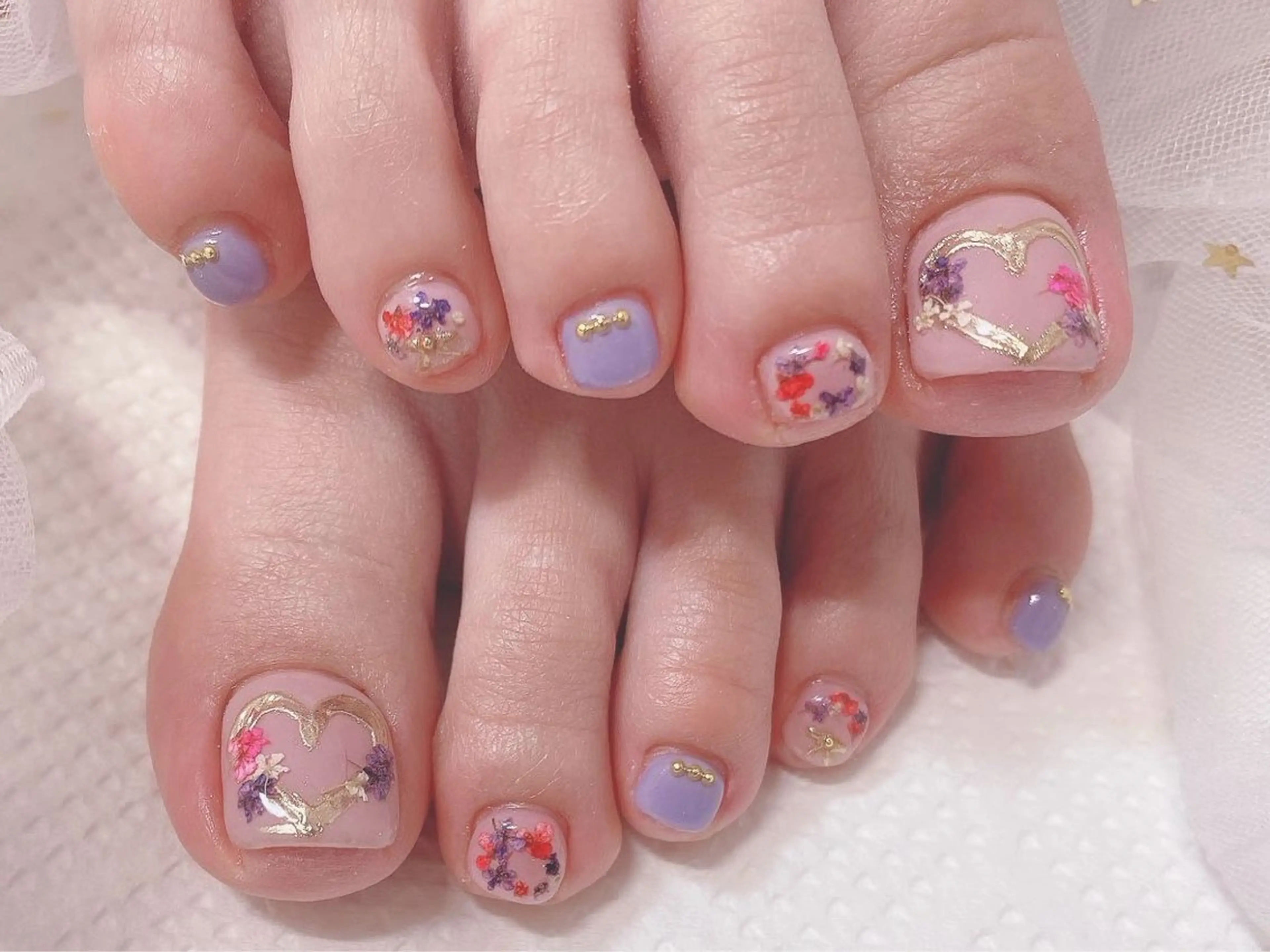 ネイル フットネイル ジョリ kasumi🌹💅のネイルデザイン