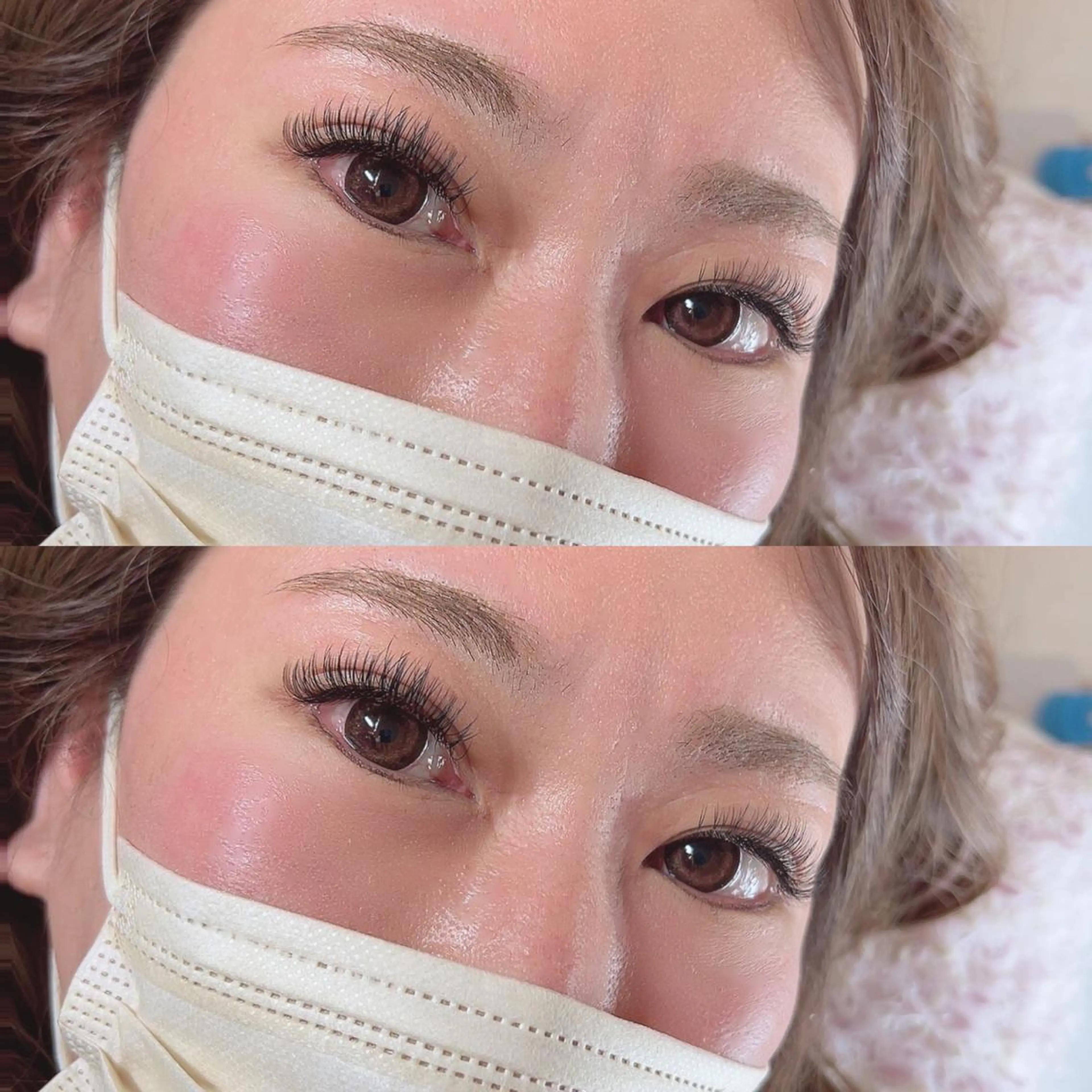 マツエク・マツパ 付け放題 フラットラッシュ Honey Salonのマツエク・マツパデザイン