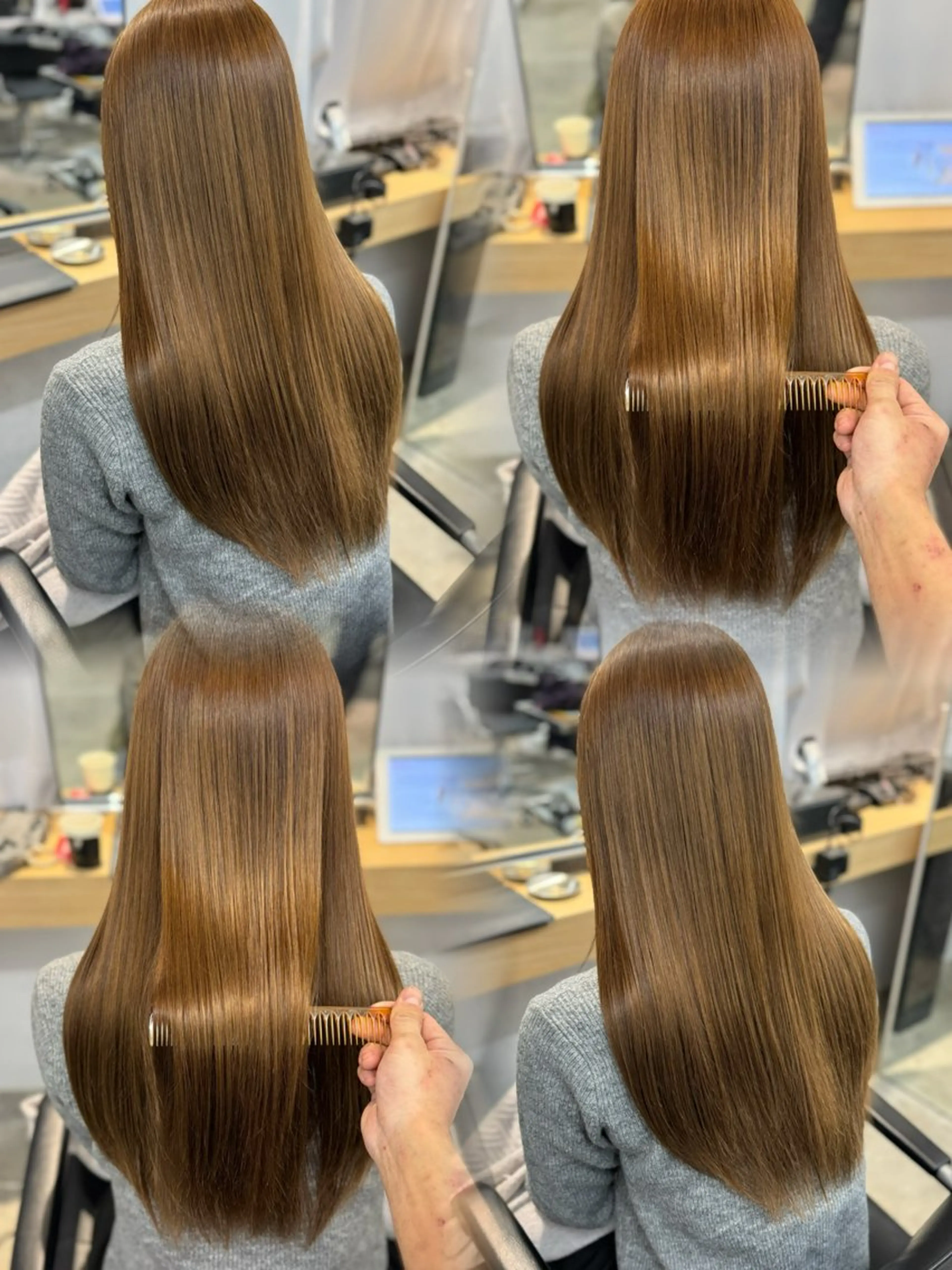 ロング ヘアカラー leo/ロング／ レイヤーカット⛈️のヘアスタイル