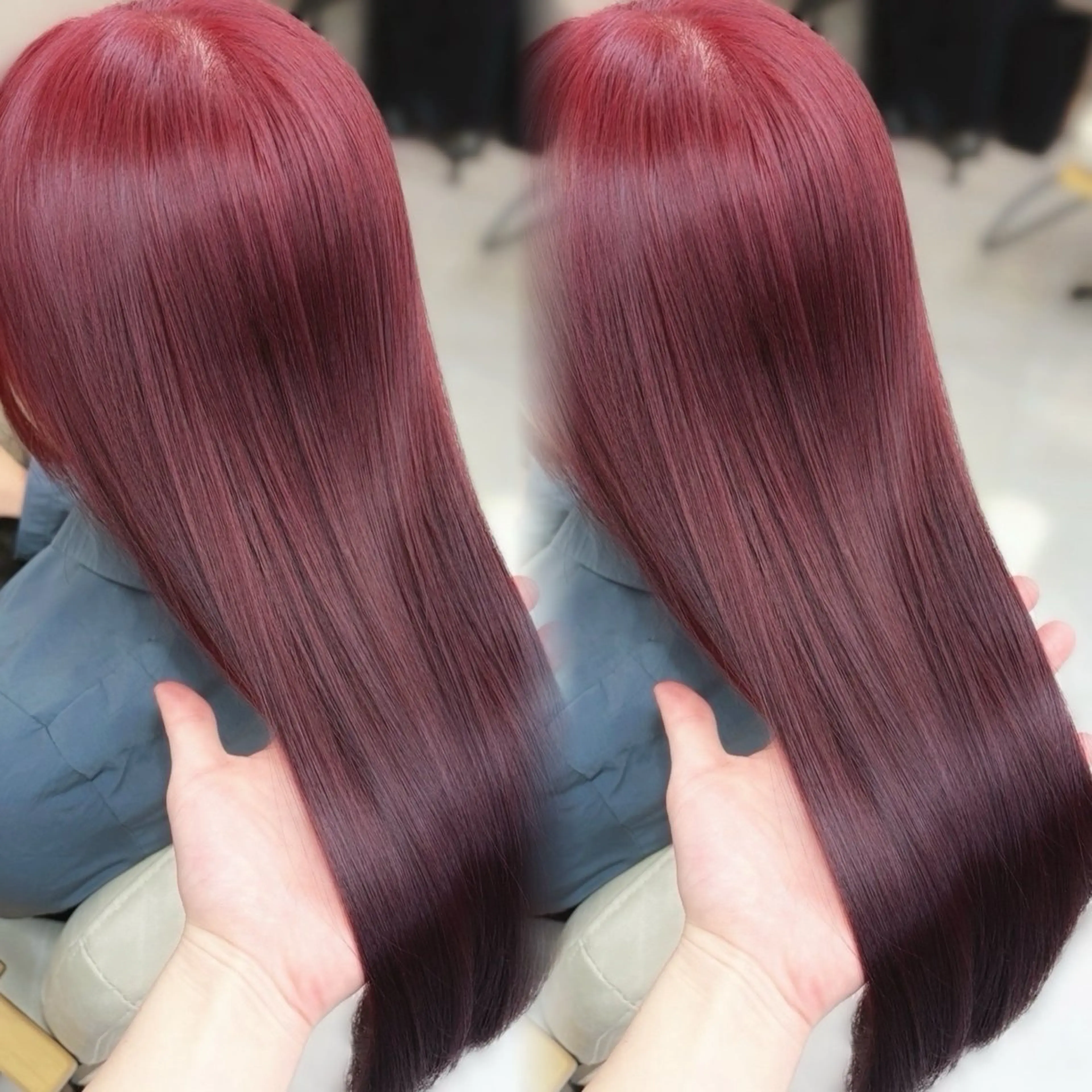 ロング カラー パーマ 🌸東中野/髪質改善 美髪矯正/櫻井🌸のヘアスタイル