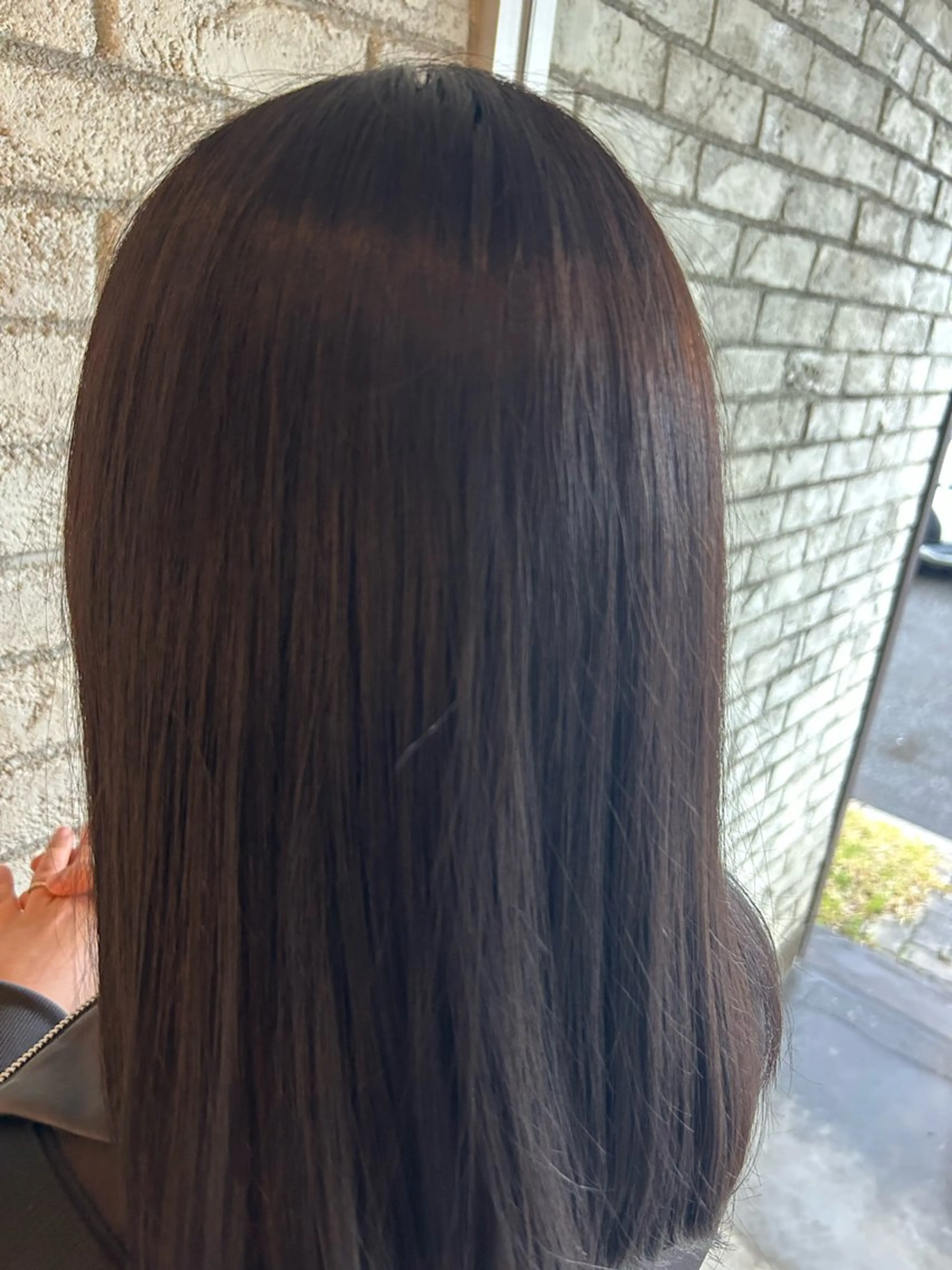 カラー 透明感カラー オレンジ 美容室fuhcoh朝日ヶ丘店所属・濱崎 めいのヘアスタイル