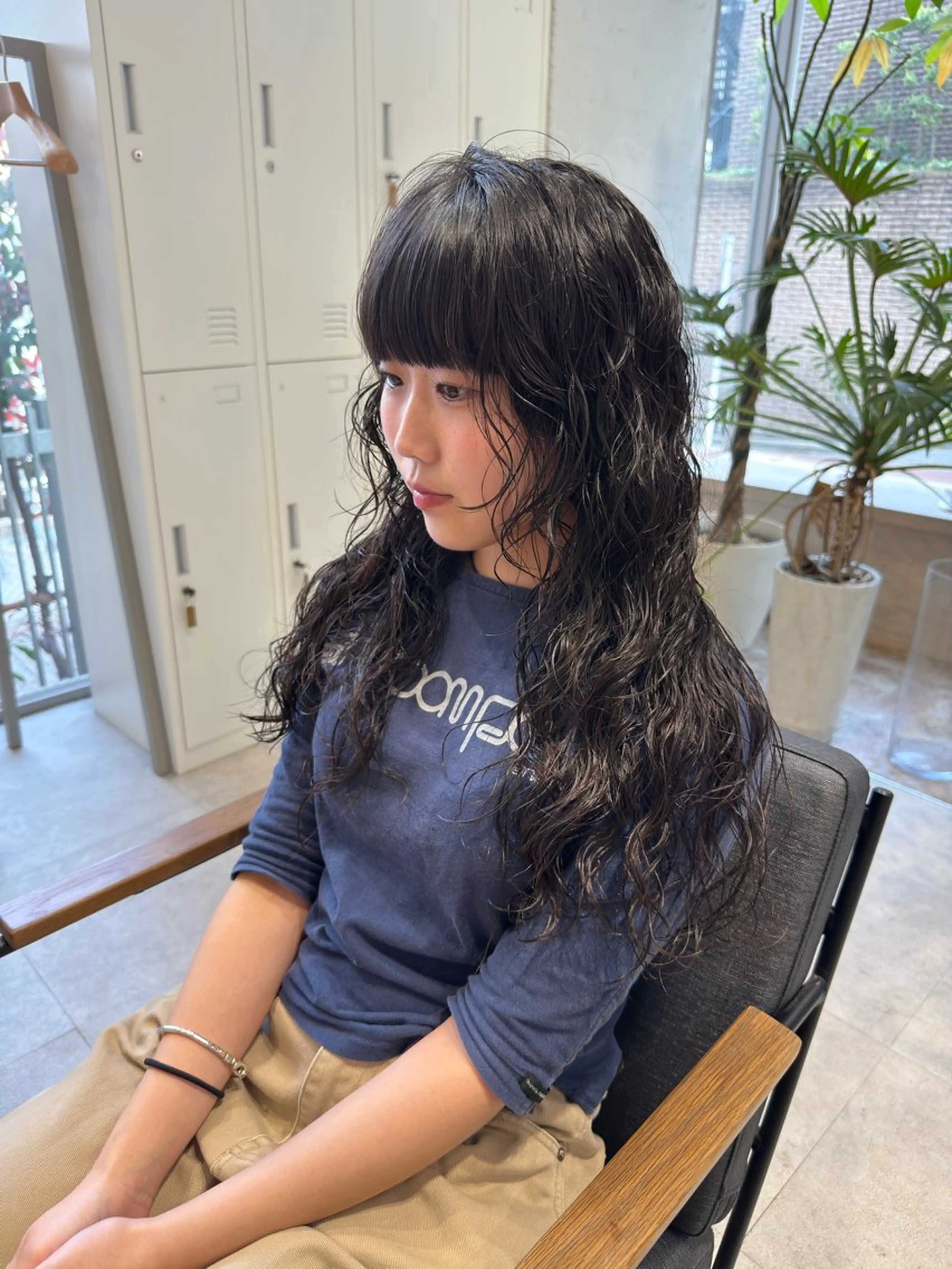 ロング パーマ パーマ/ボブ /レイヤー チヒロのヘアスタイル