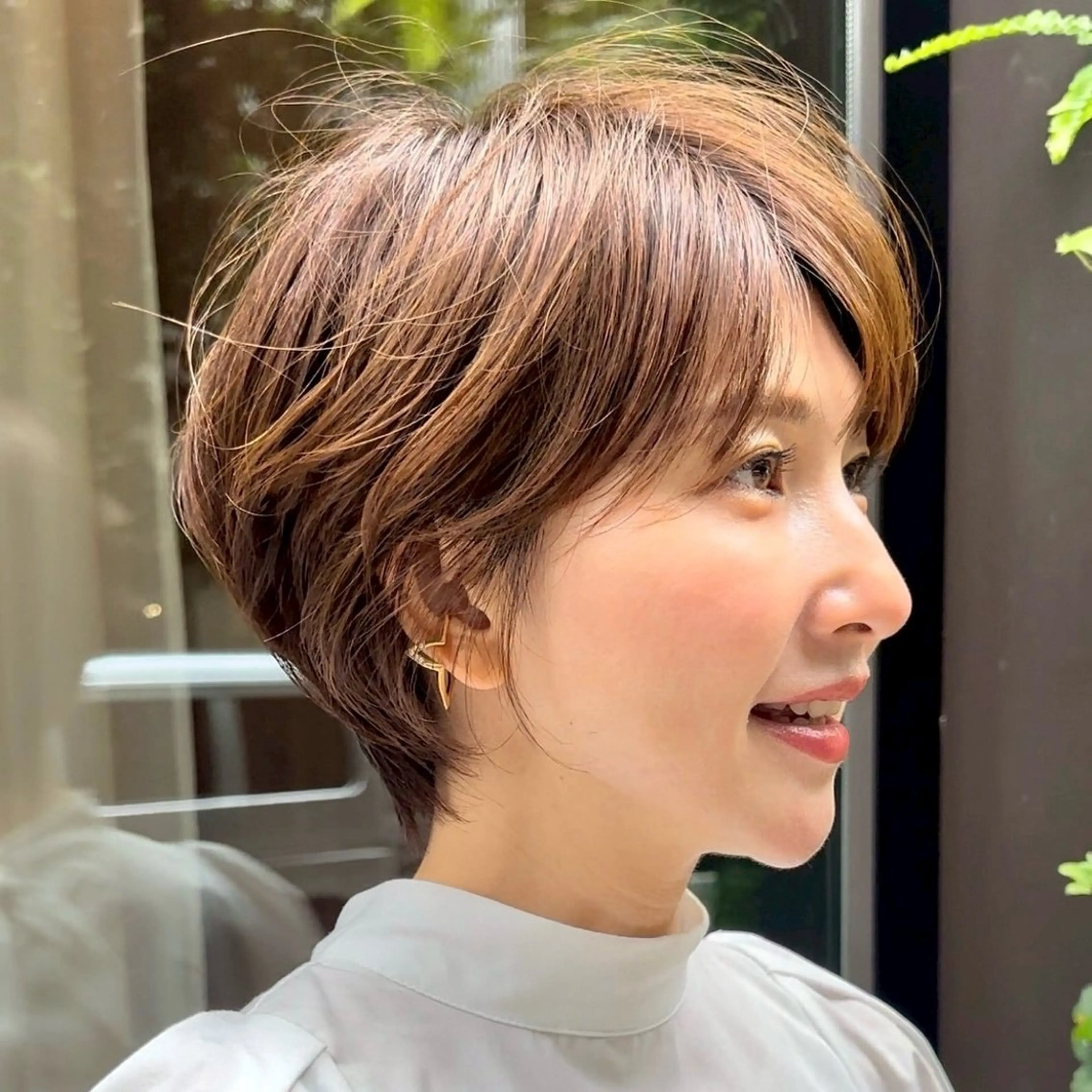 ショート VIEW GINZA所属・fitするカット♡ 暖色/ふうか◠‿◠のヘアスタイル