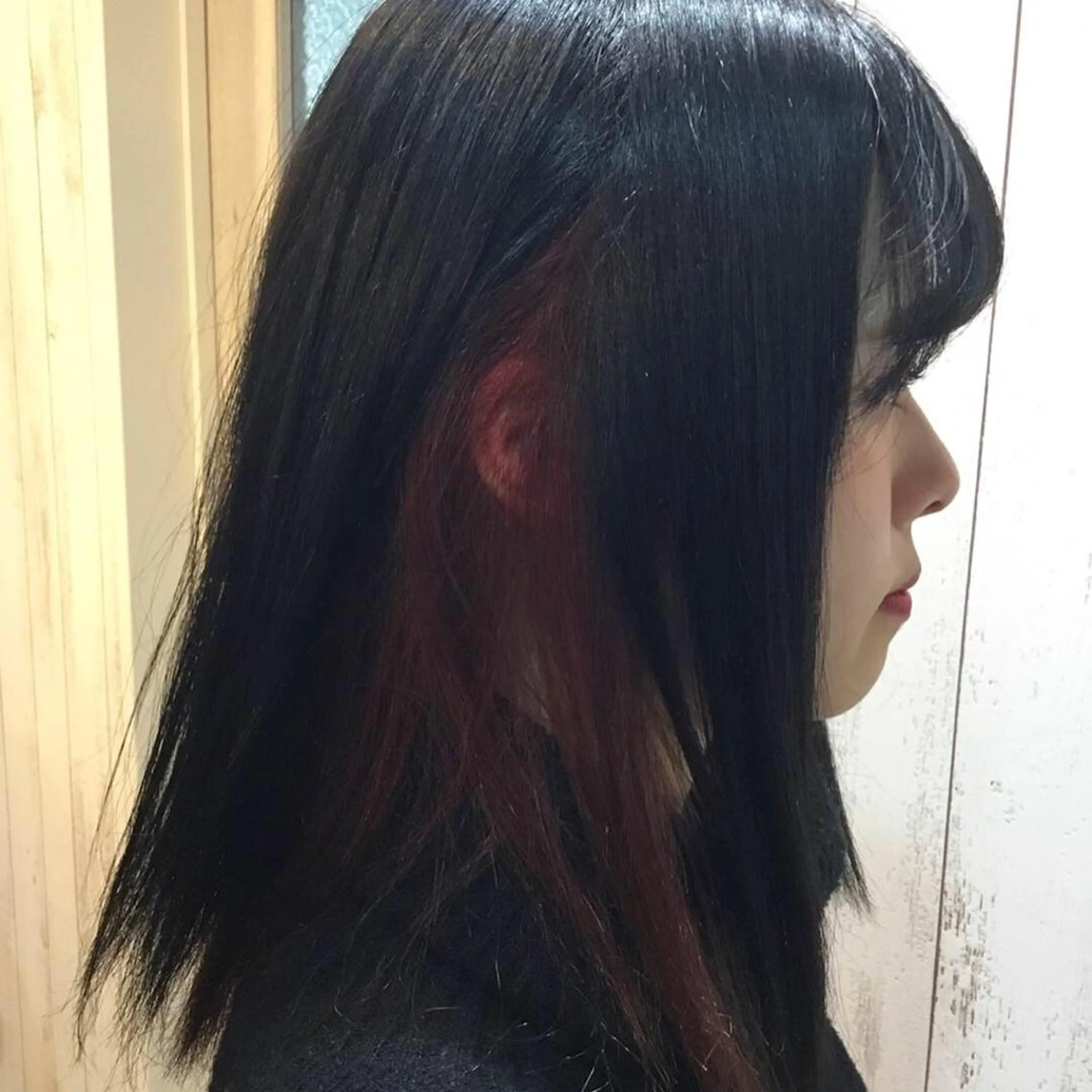 ミディアム カラー embrace エンブレイスのヘアスタイル