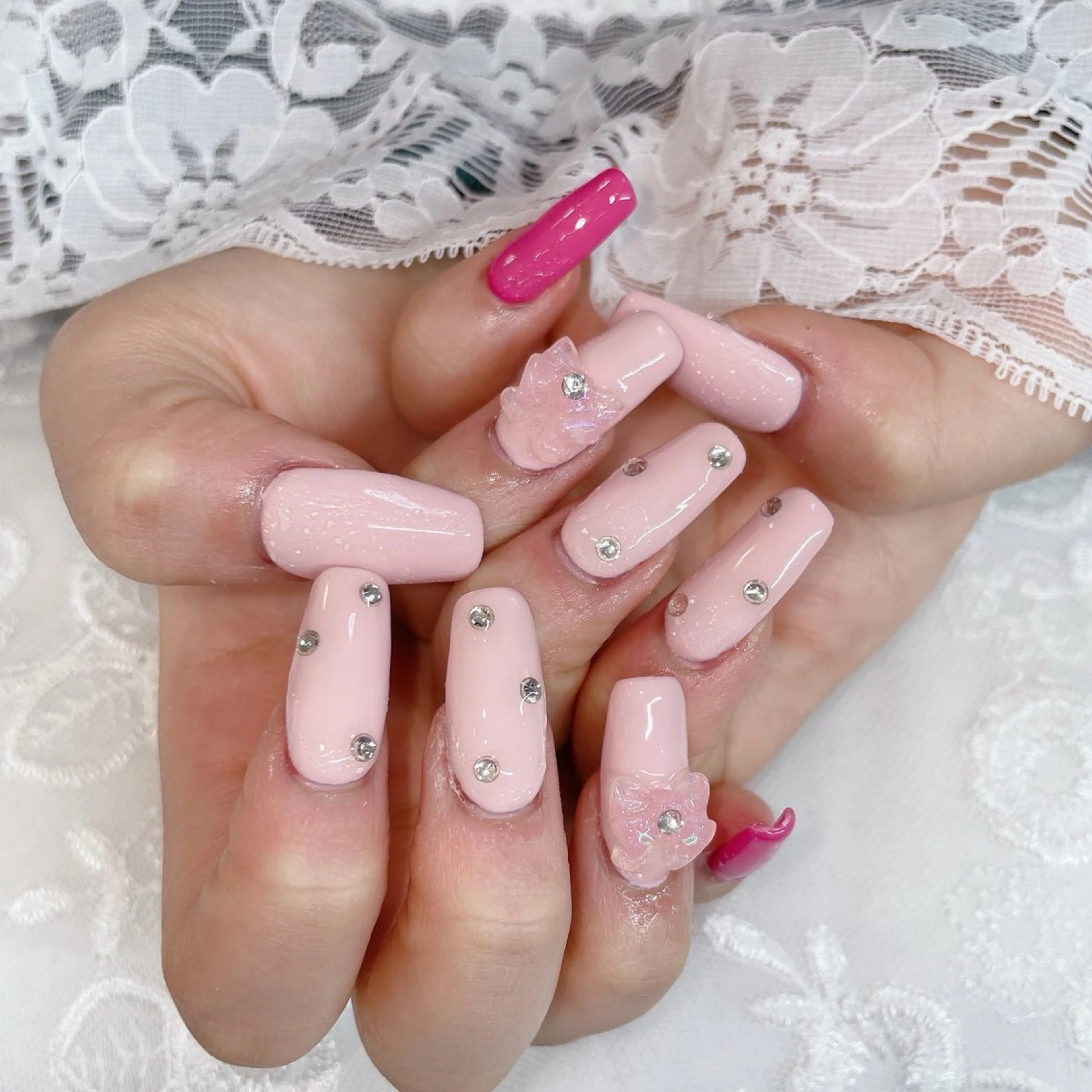 ネイル ハンドネイル ハンドケア 💜MIYA nail川崎店のネイルデザイン