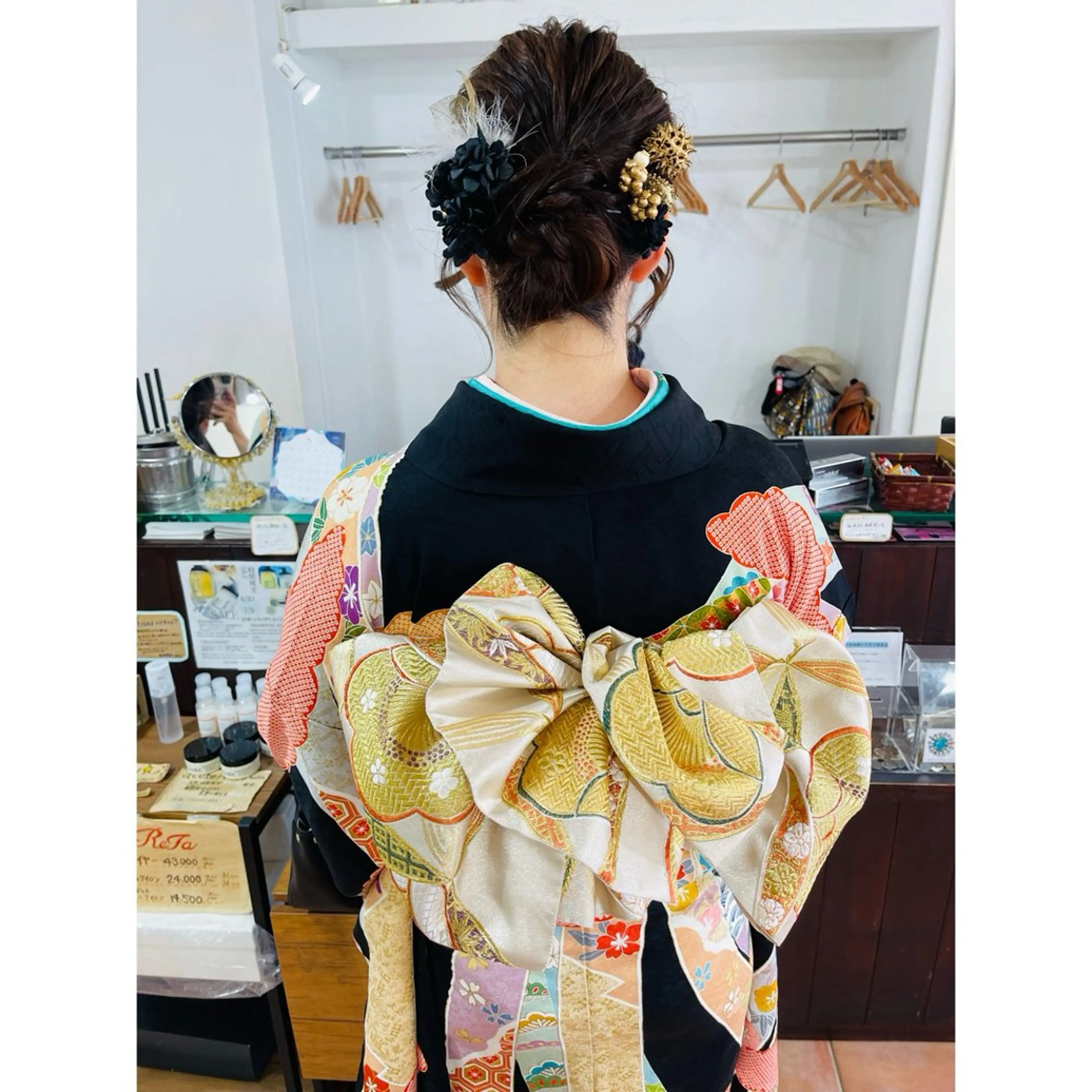 ミディアム ヘアアレンジ 着付け 宮川 莉央のその他イメージ