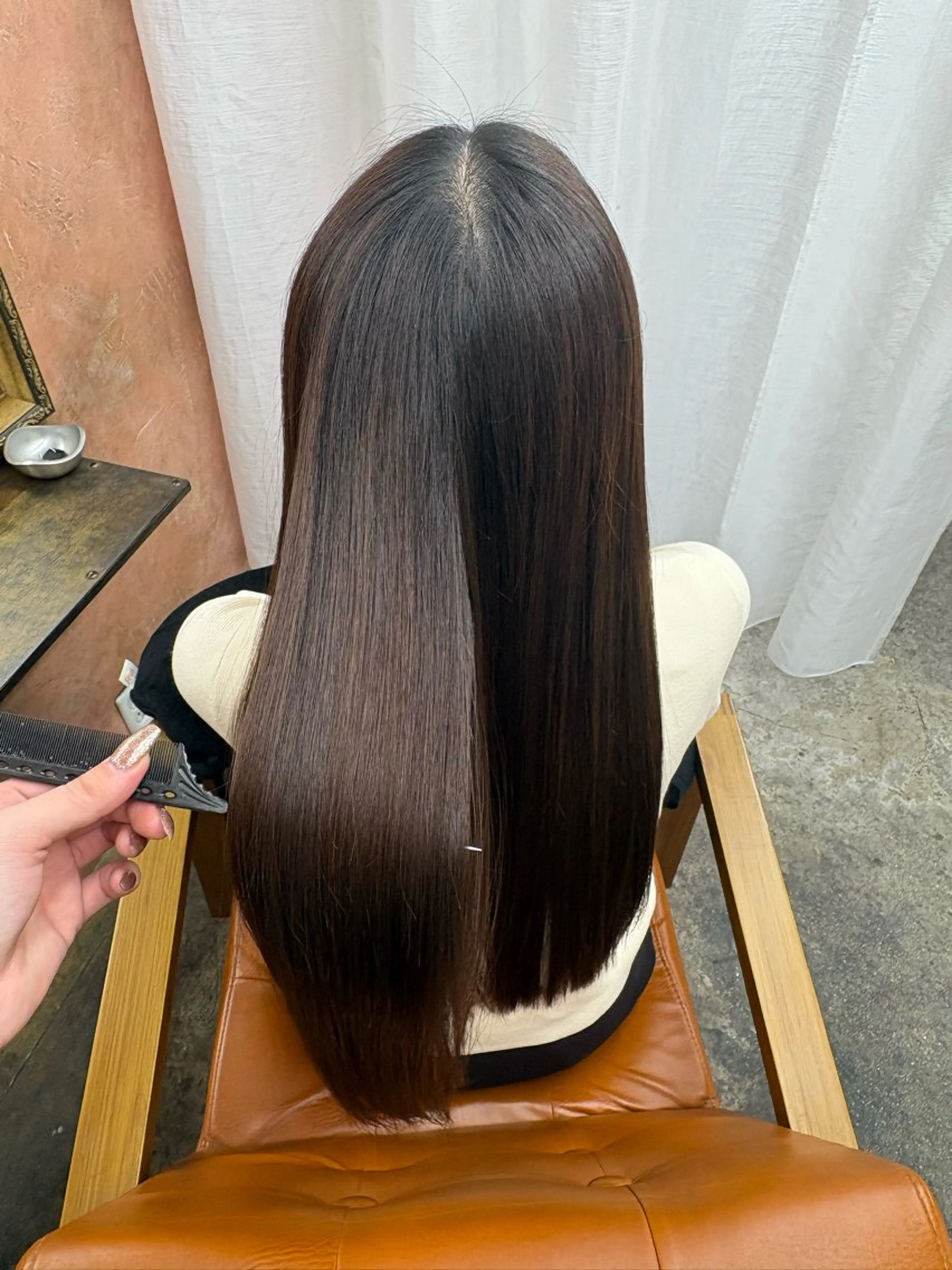 ロング トリートメント Retsu /UniQのヘアスタイル