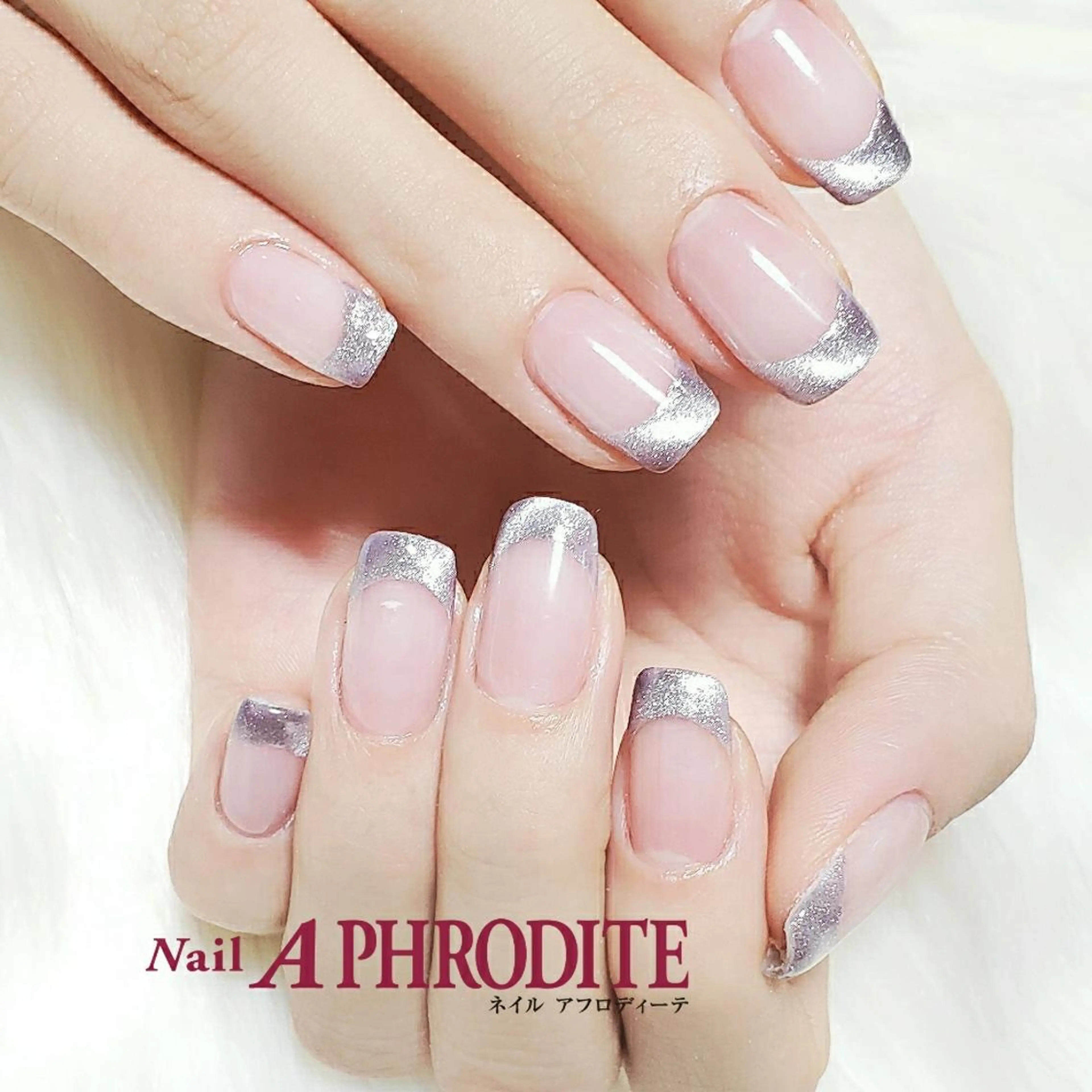 ネイル クリアネイル ジェルネイル ソフトジェル Nail  Aphroditeのネイルデザイン