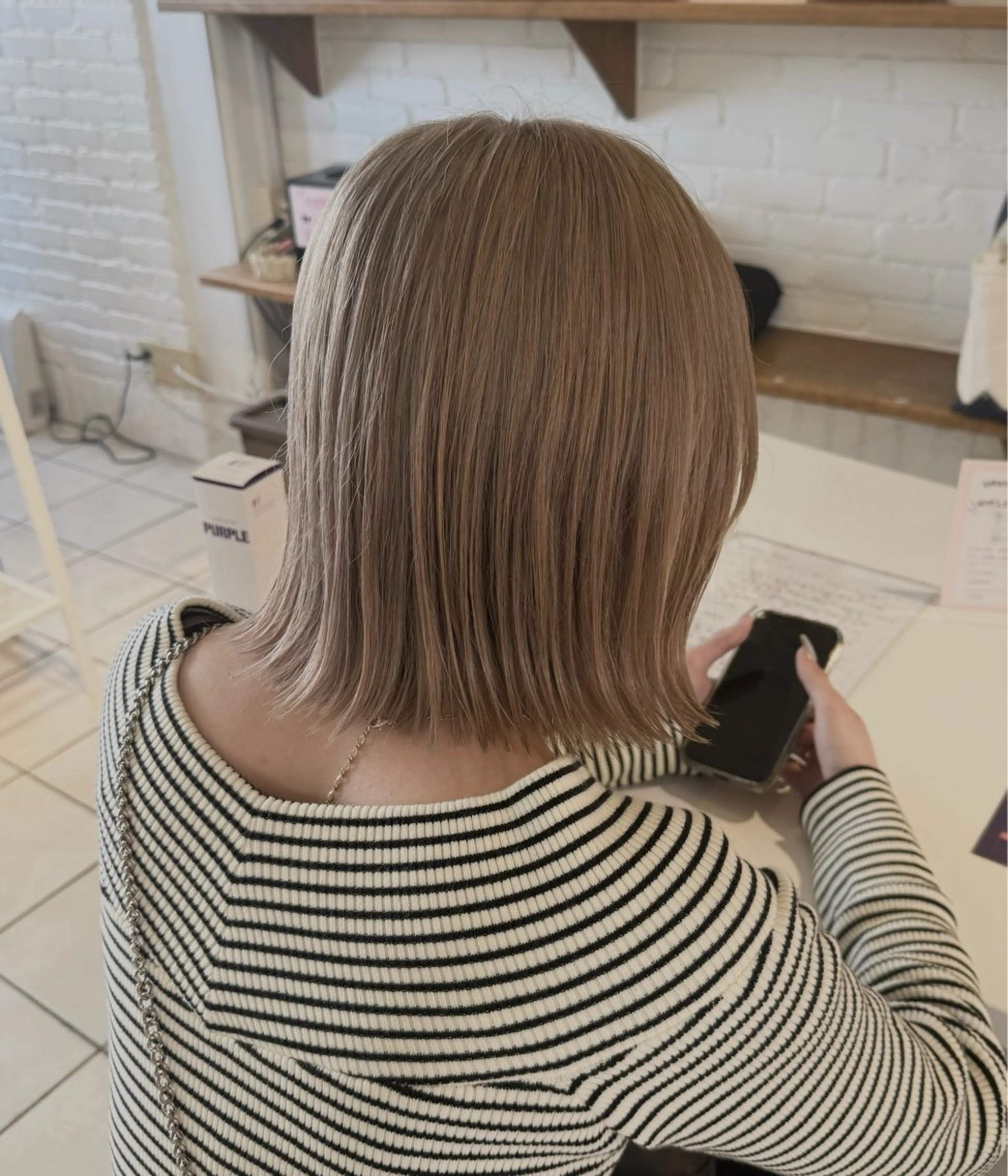 ショート vancouncil春日井所属・山岡 春のヘアスタイル