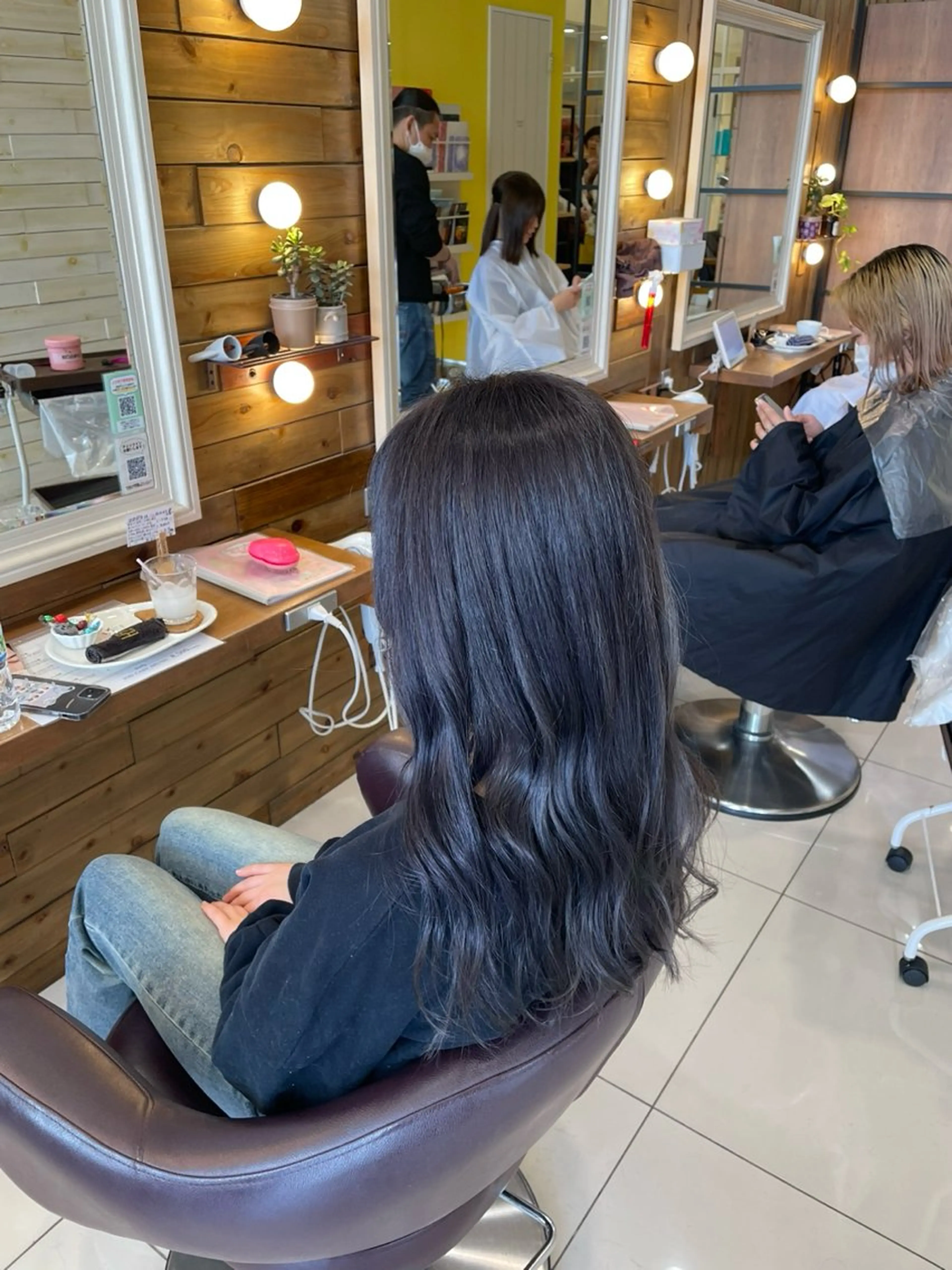 ロング カラー ヘアカラー メンズパーマ/ウルフ /似合わせカット滉一のヘアスタイル