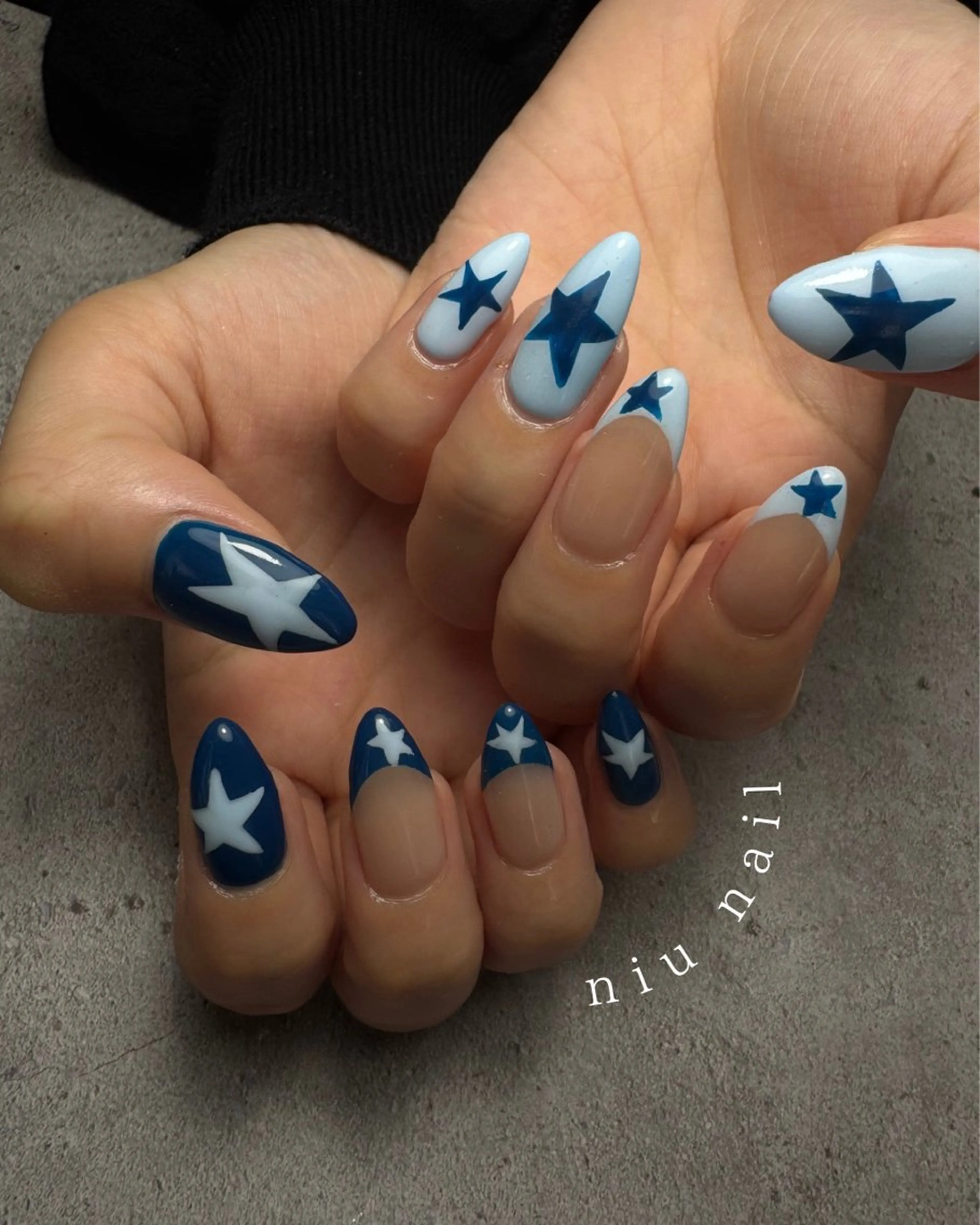 ネイル 持ち込み ハンドネイル nail salon niuのネイルデザイン