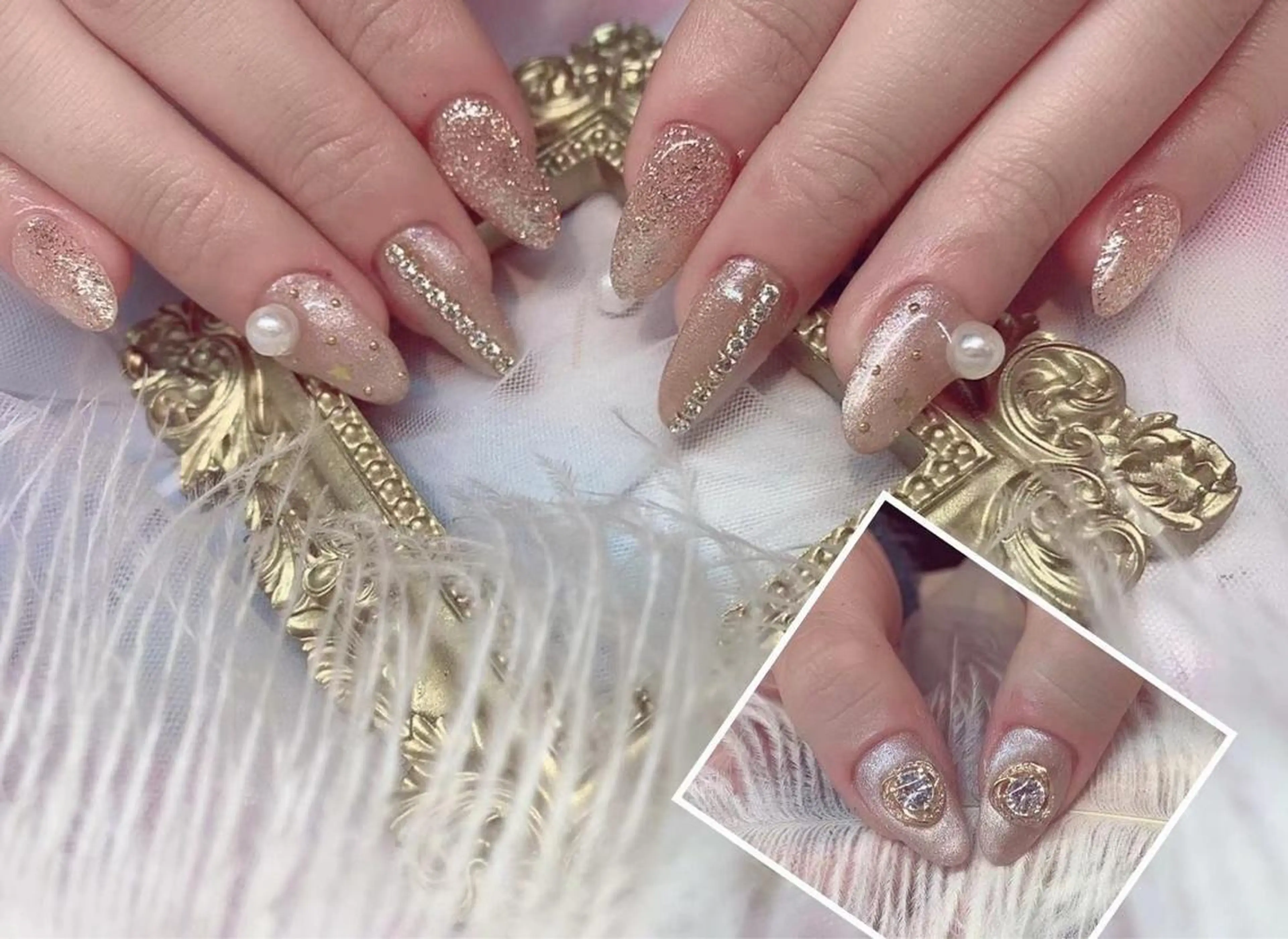 ネイル 長さだし専門店 M2　rikaのネイルデザイン