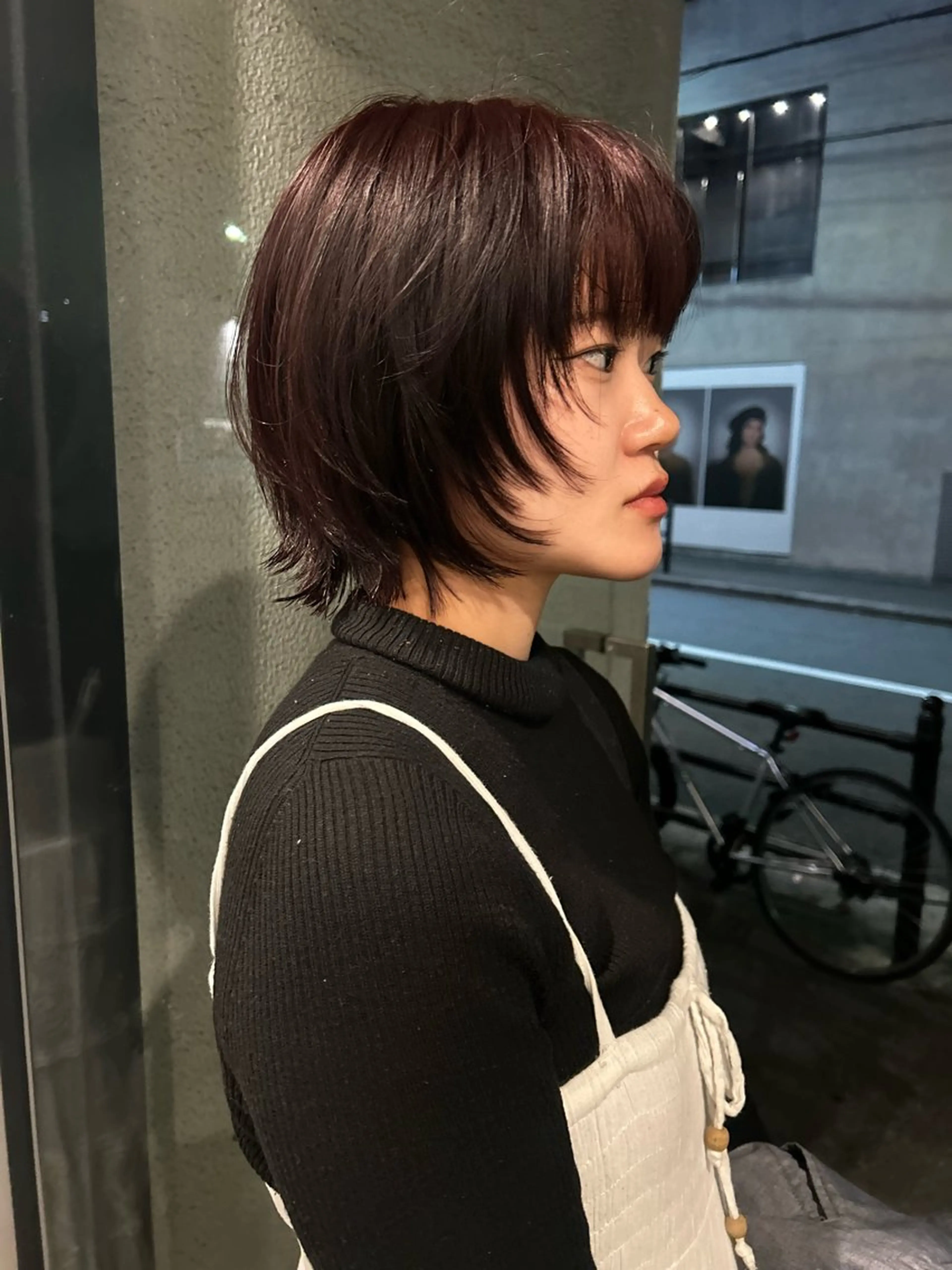 ショート hen所属・心斎橋/レイヤー/ ブリーチ/モエのヘアスタイル