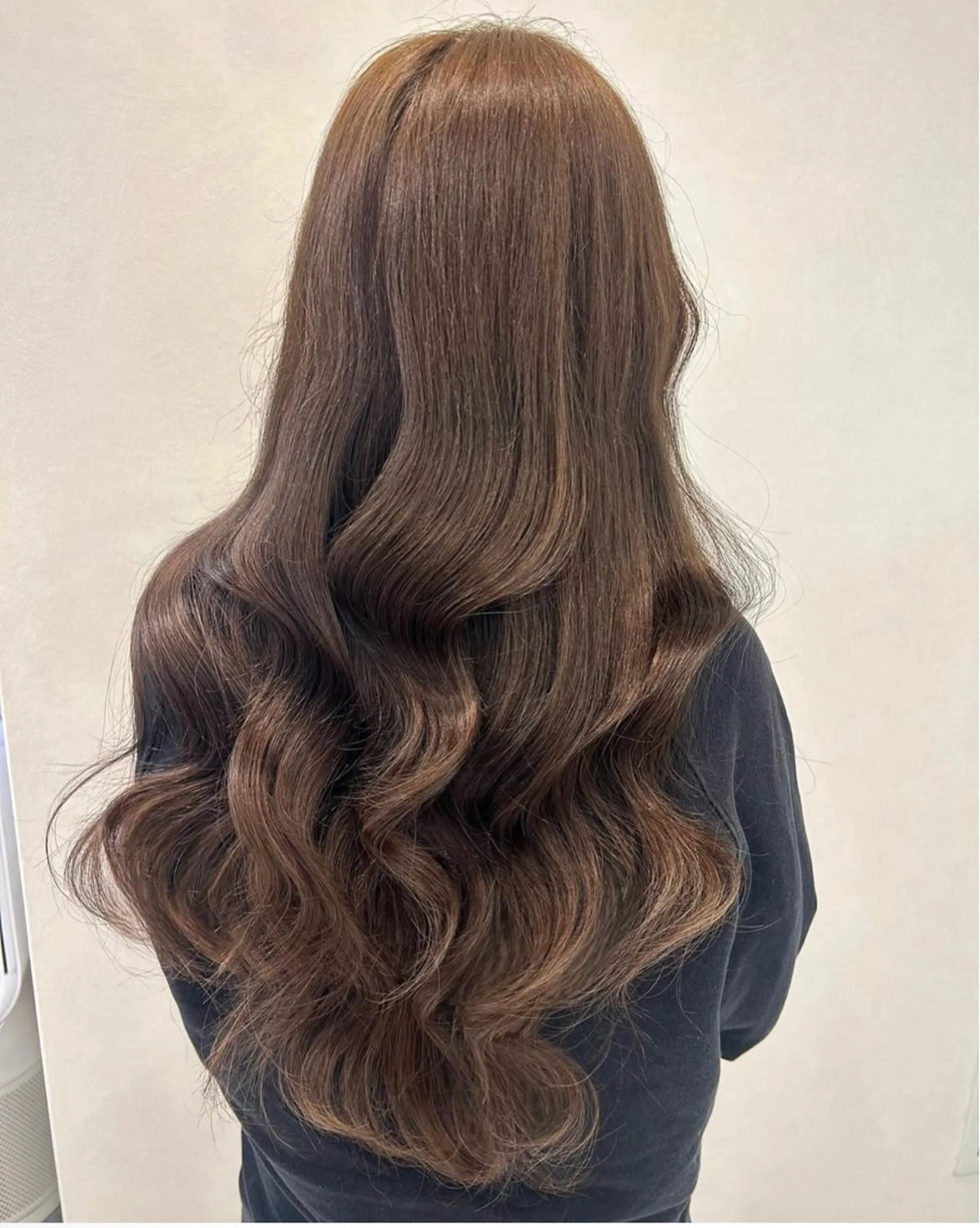 ミディアム ヘアカラー エクステ 心斎橋ヘアカラー ブリーチmarinaのヘアスタイル