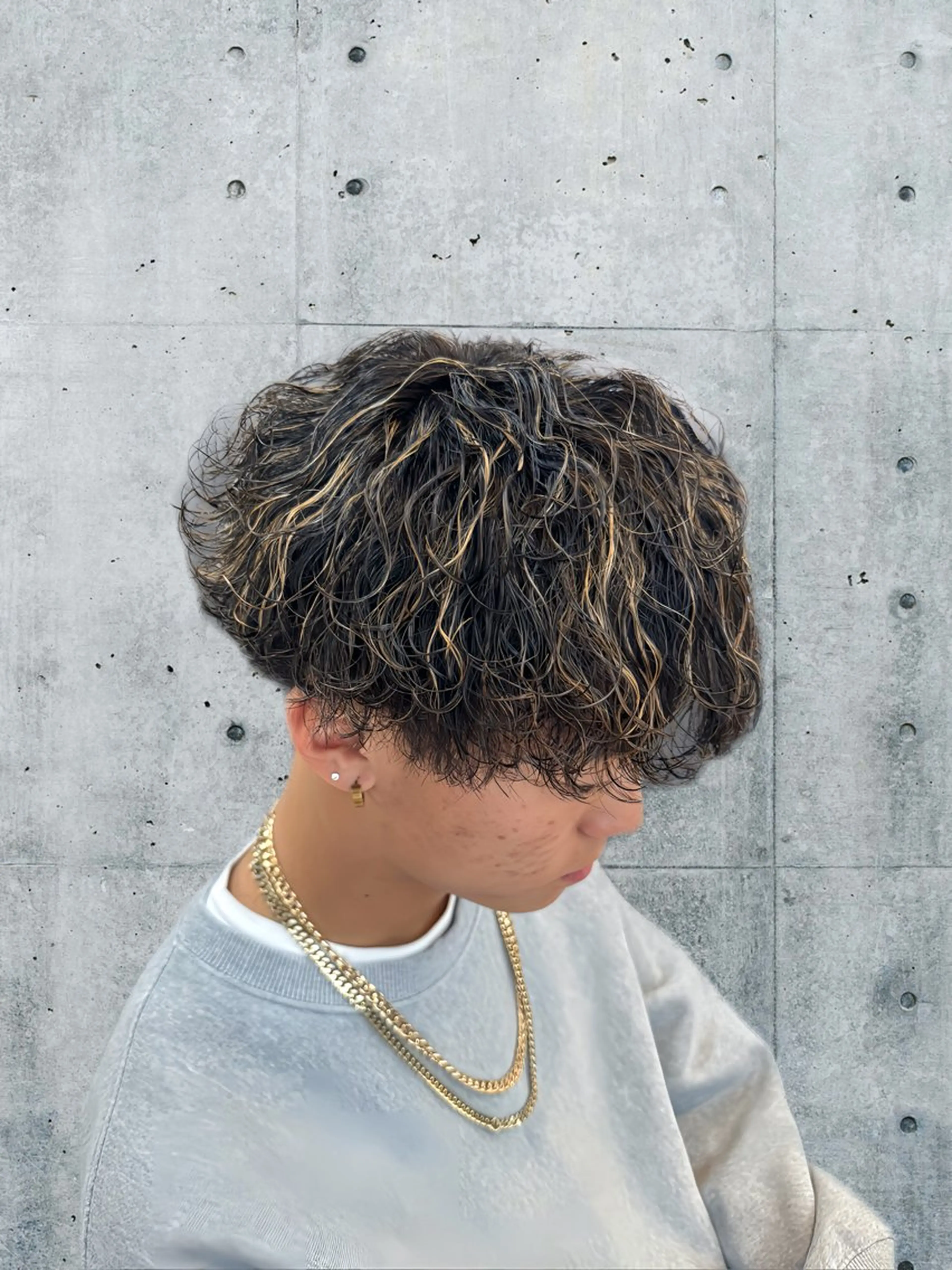 メンズカットの写真